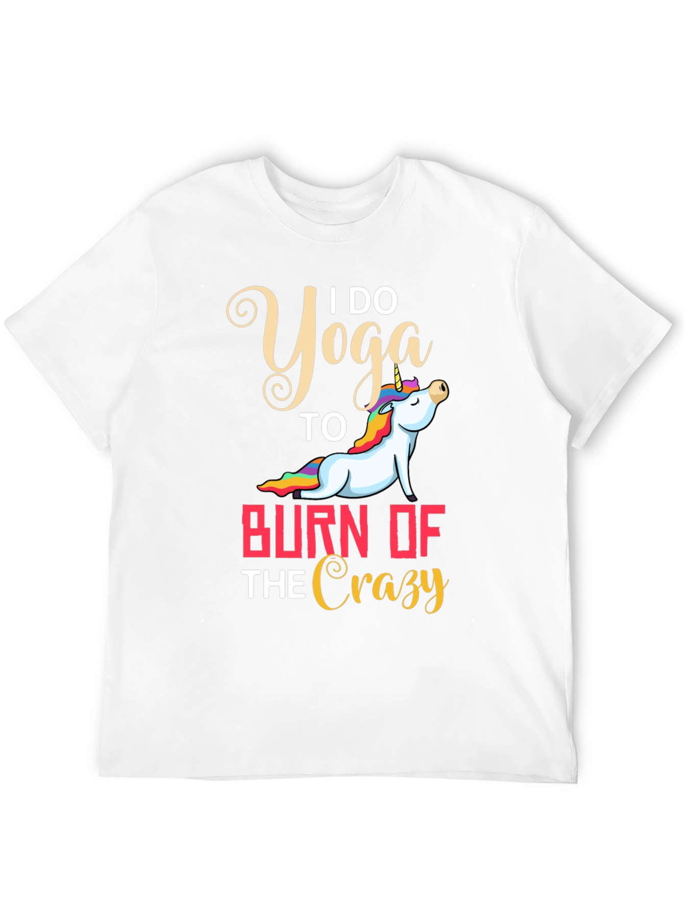 Yoga Unicorn Graphic T-Shirt