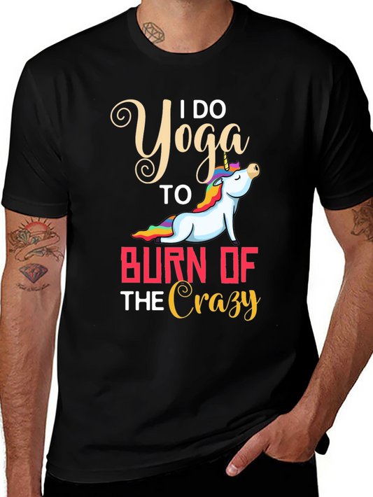 Yoga Unicorn Graphic T-Shirt