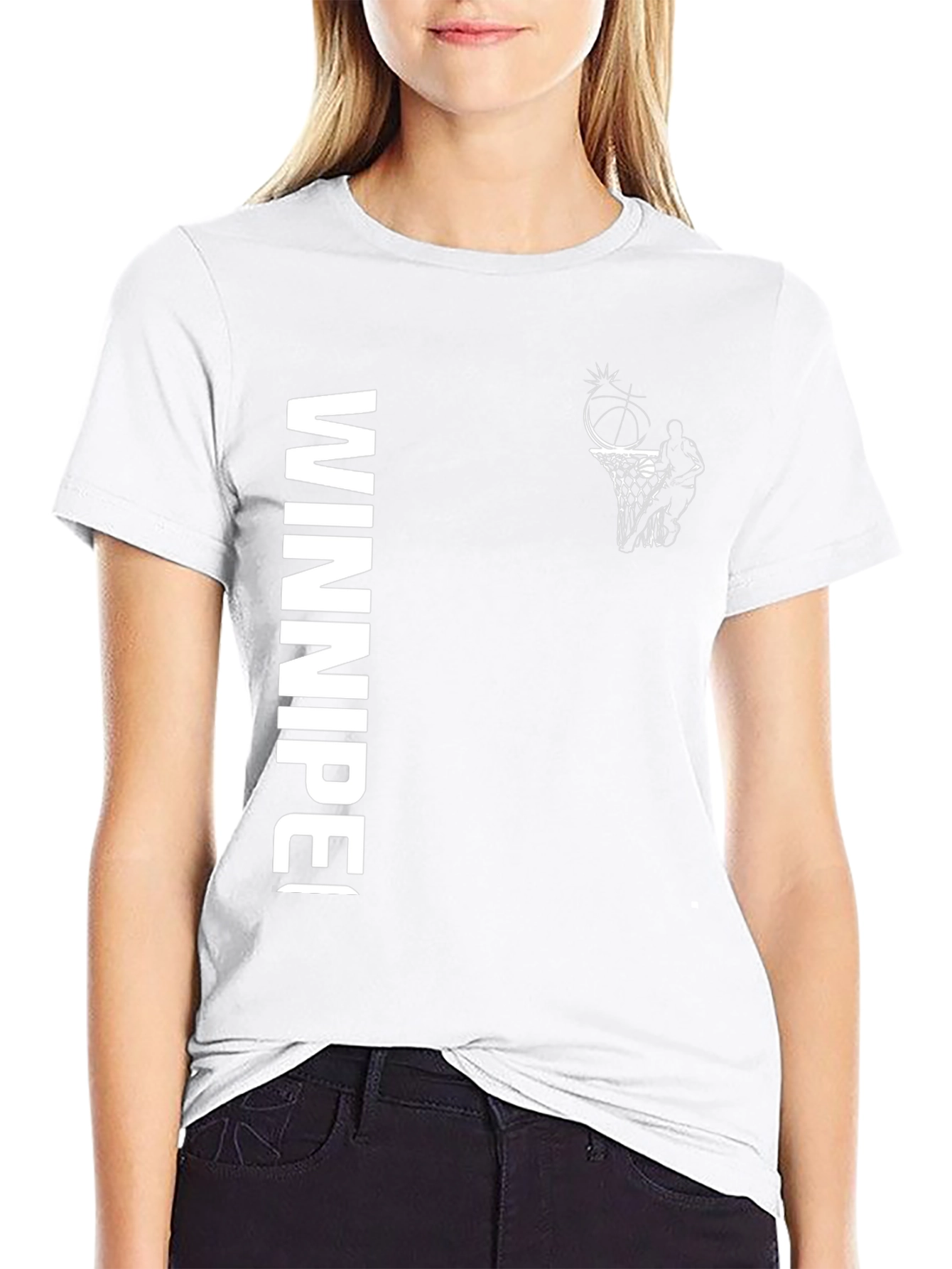 Winnipeg Basketball Graphic Tee