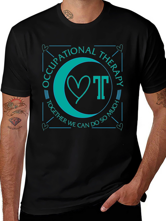Occupational Therapy T-Shirt: Heart & OT Together