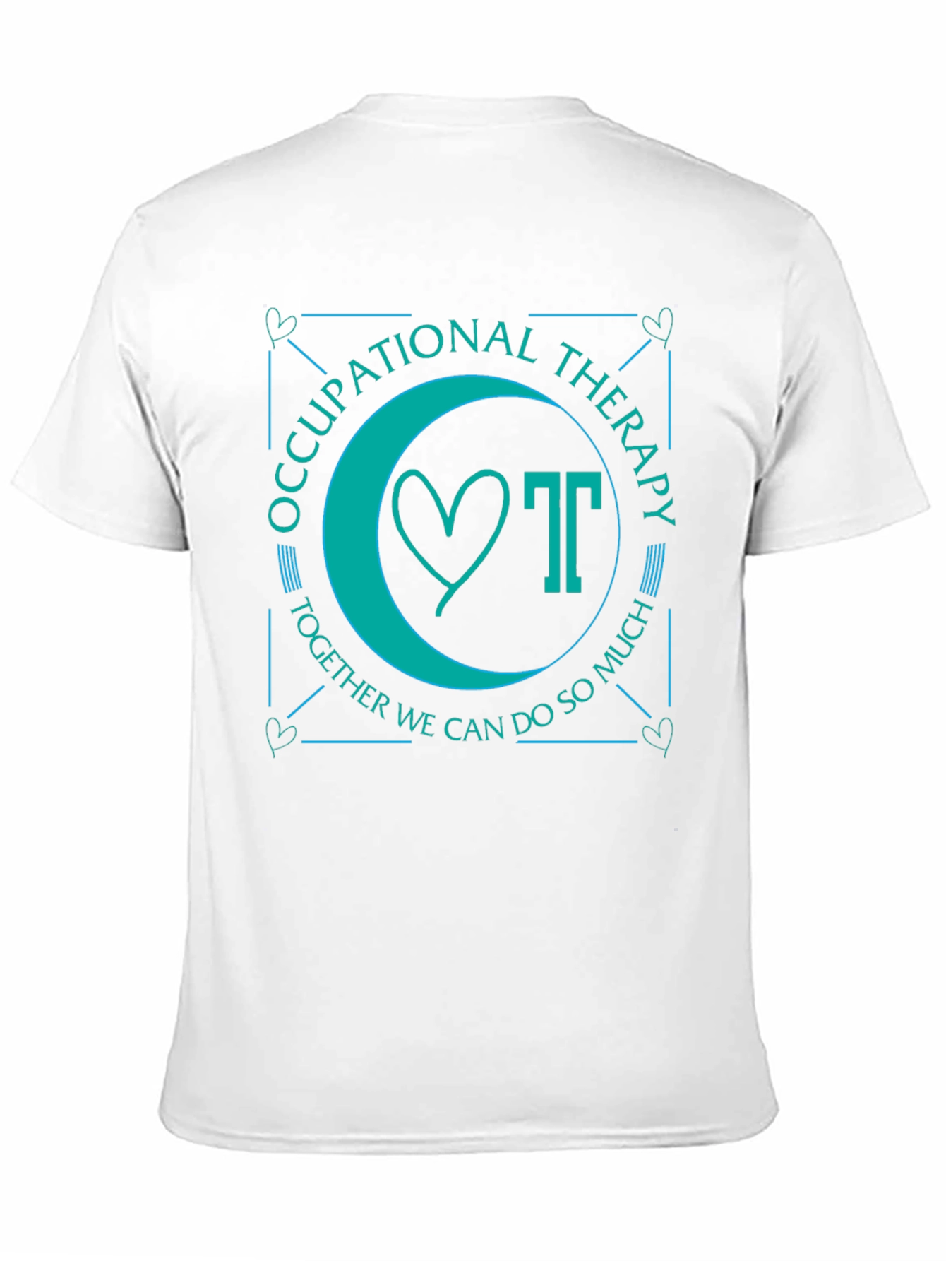 Occupational Therapy T-Shirt: Heart & OT Together