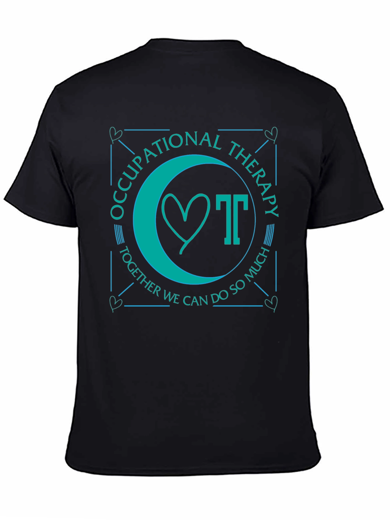 Occupational Therapy T-Shirt: Heart & OT Together