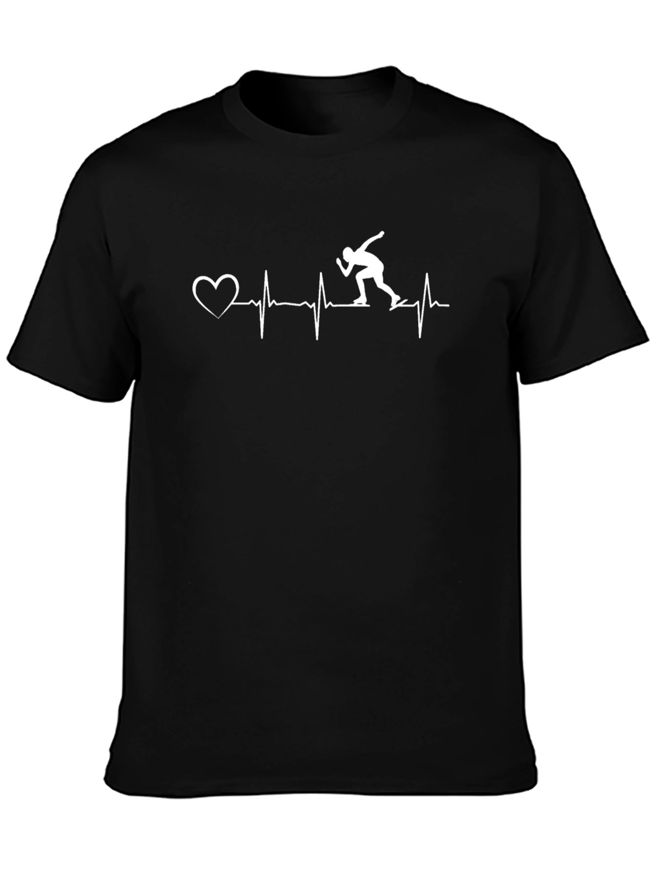 Skating Heartbeat T-Shirt