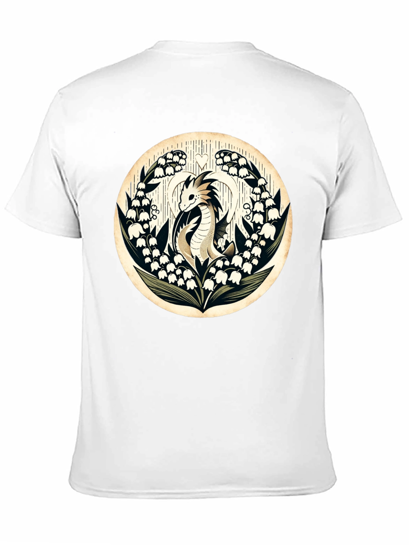 Dragon and Lily of the Valley T-Shirt