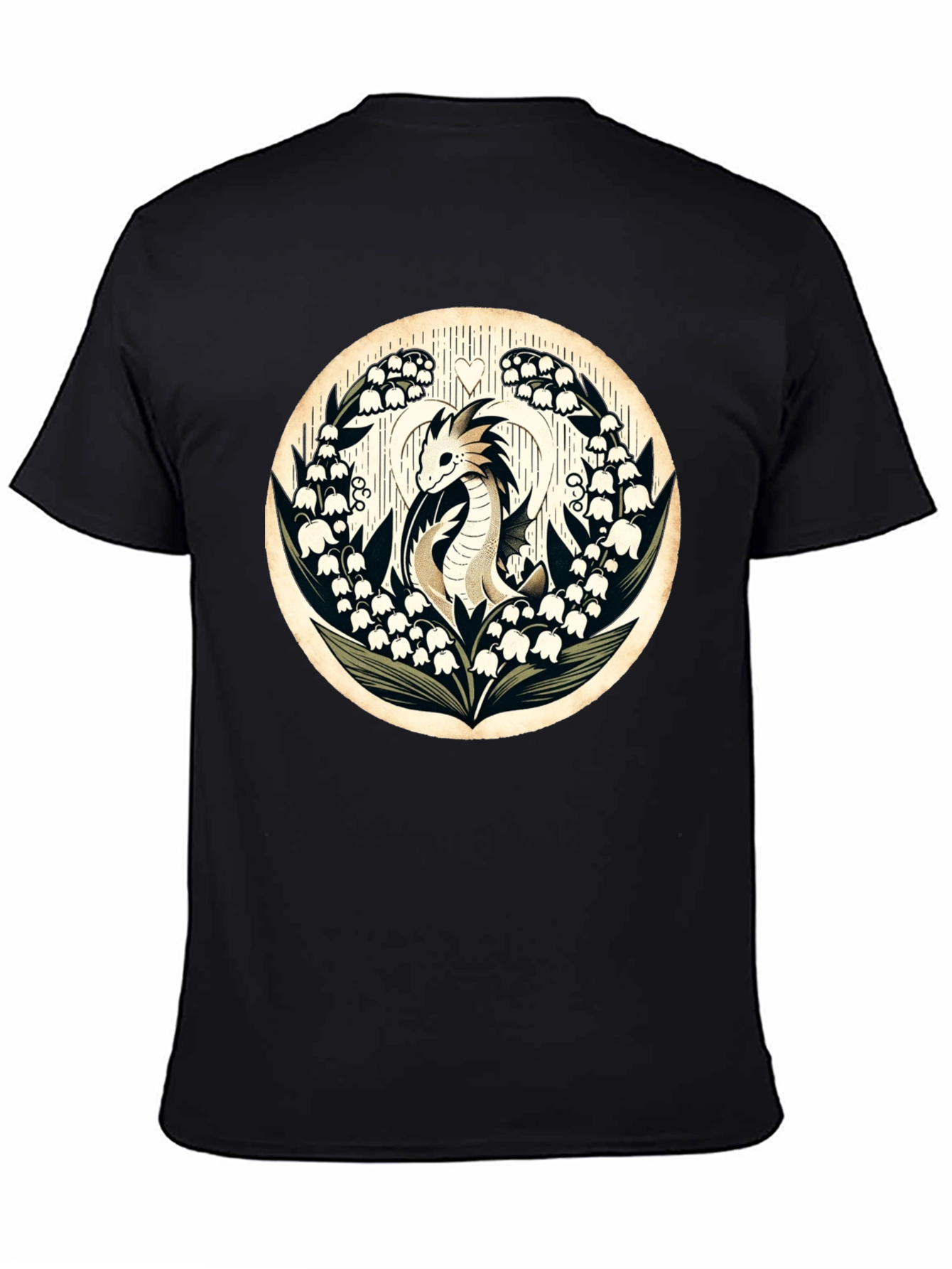 Dragon and Lily of the Valley T-Shirt
