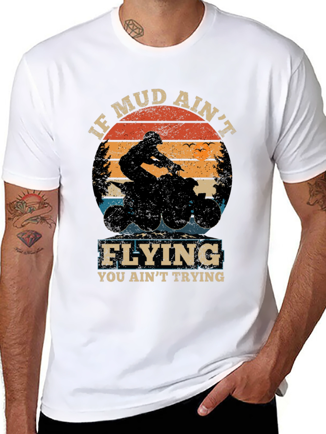 If Mud Aint Flying ATV T-Shirt