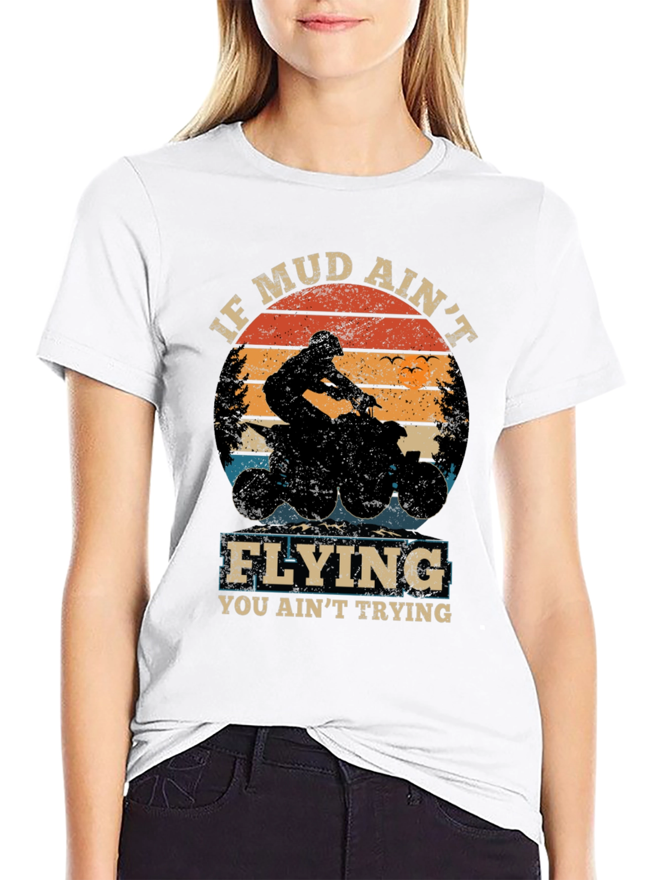 If Mud Aint Flying ATV T-Shirt