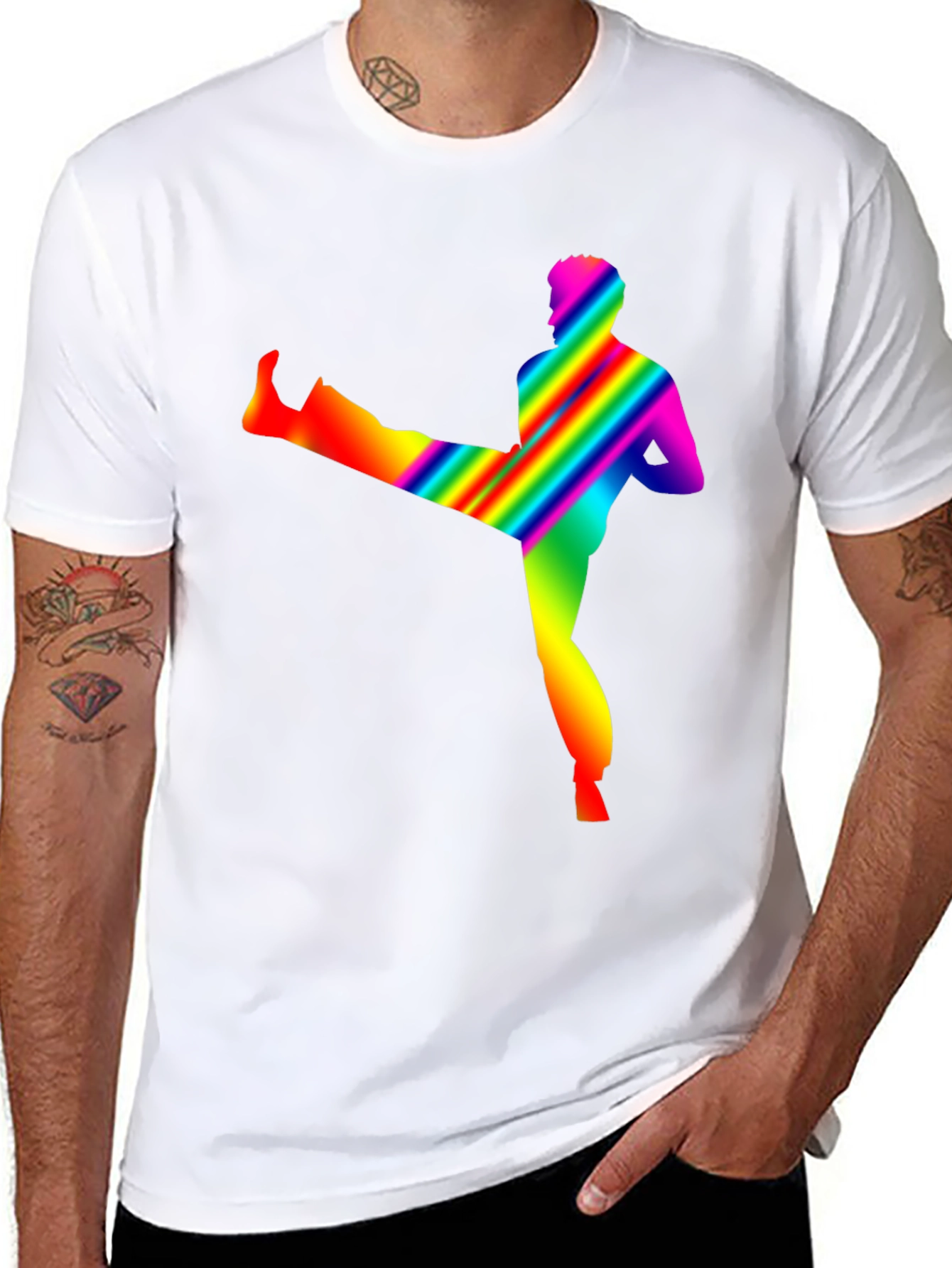 Rainbow Kick T-Shirt
