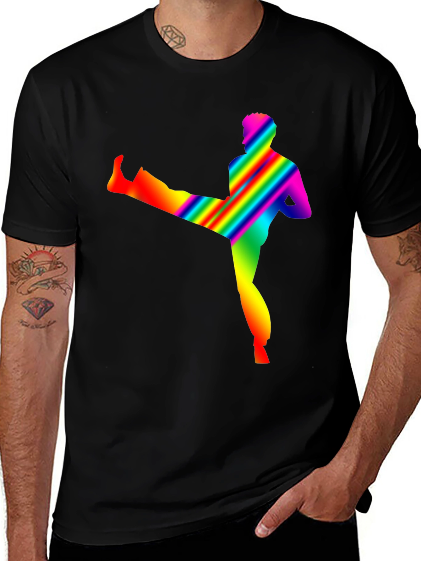 Rainbow Kick T-Shirt