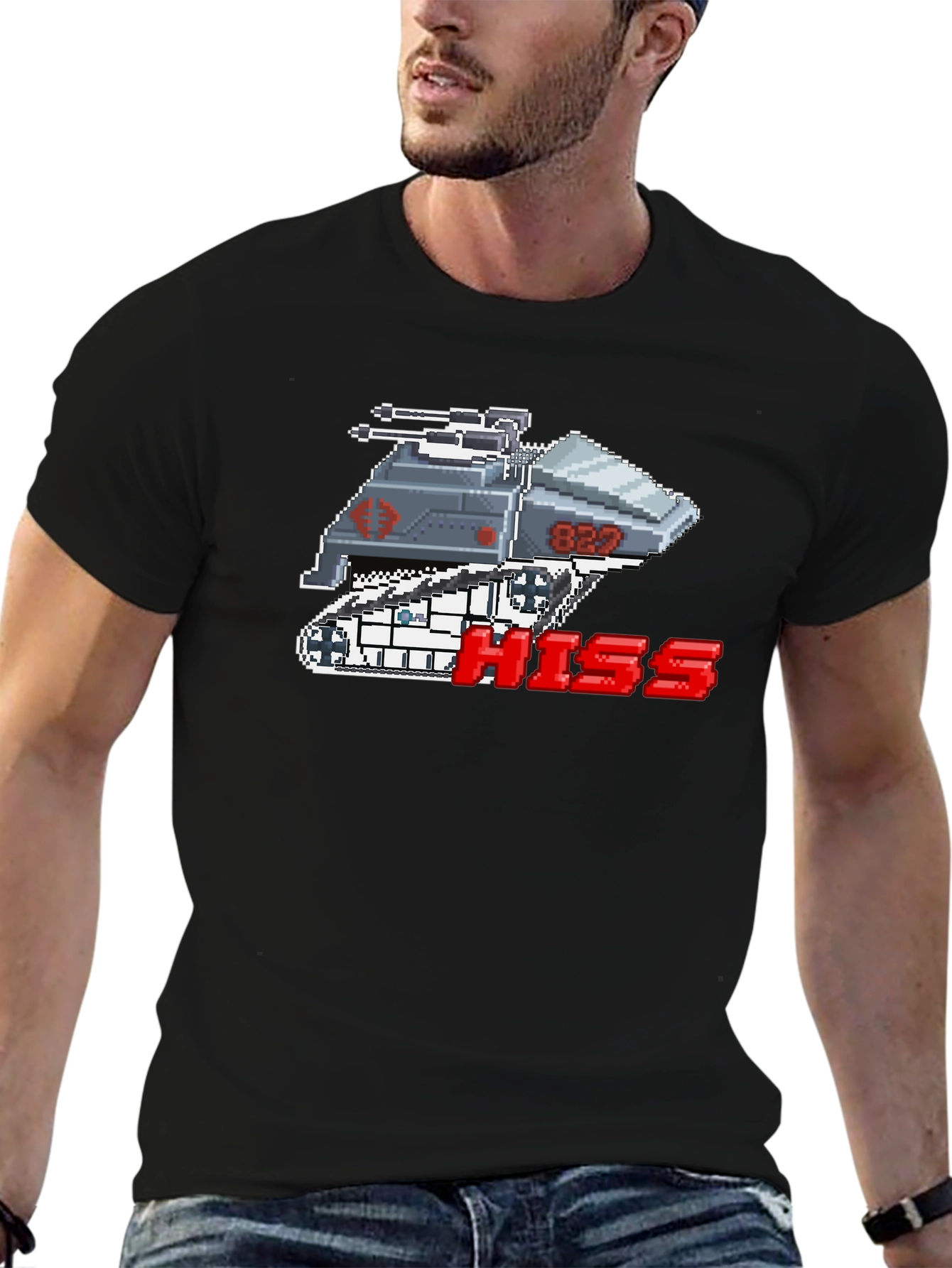 Pixel H.I.S.S Tank T-Shirt