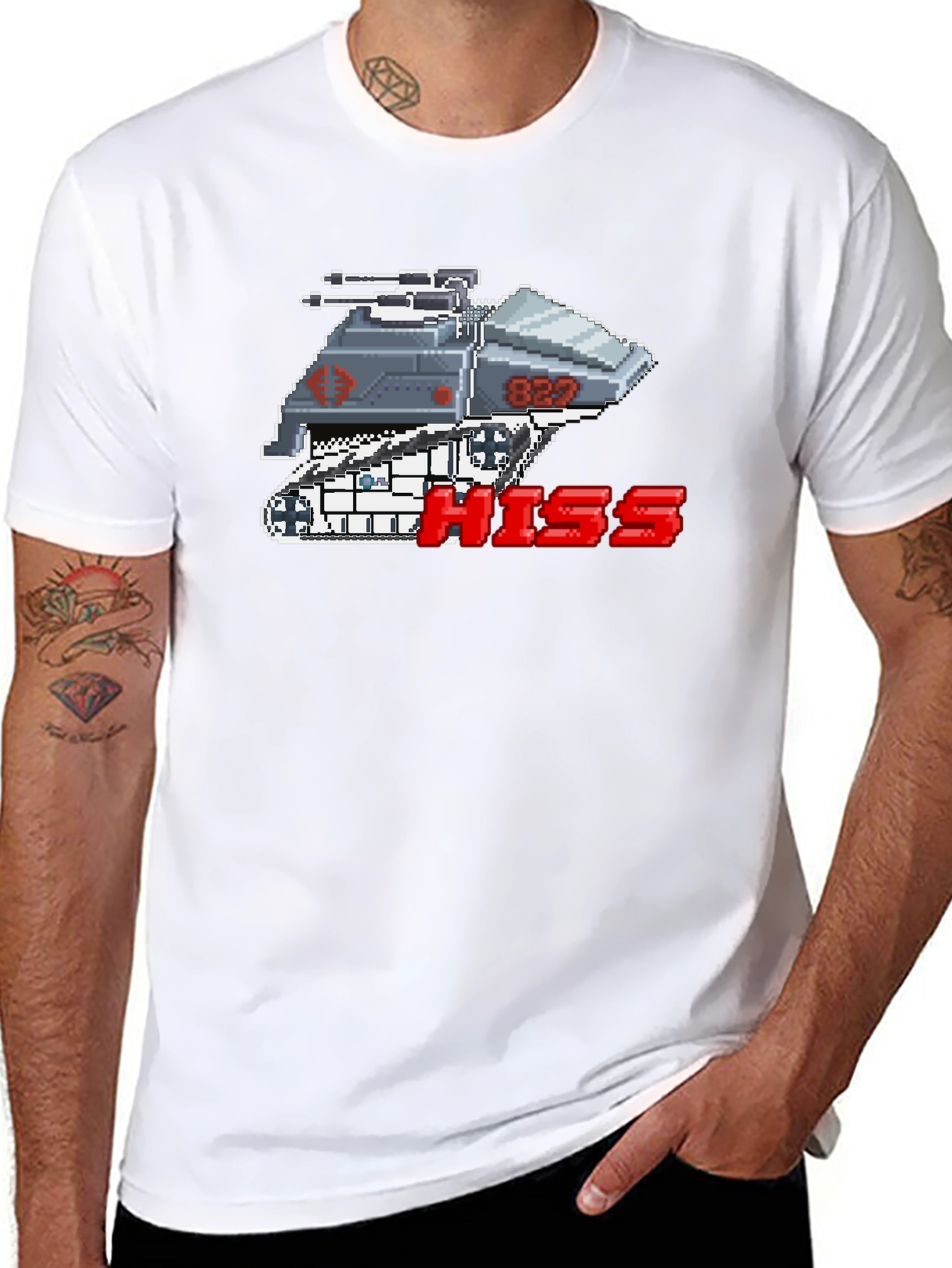 Pixel H.I.S.S Tank T-Shirt