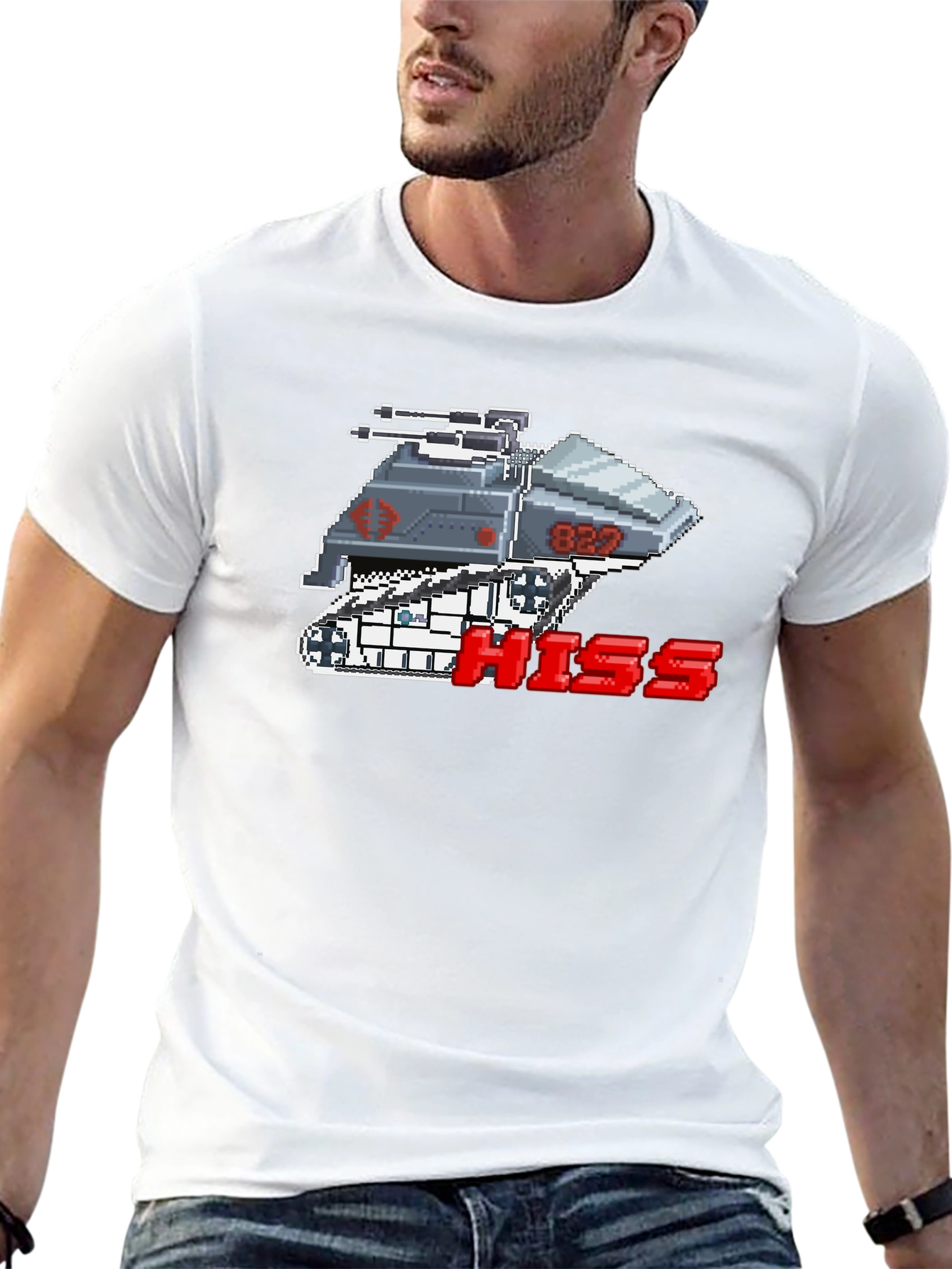Pixel H.I.S.S Tank T-Shirt