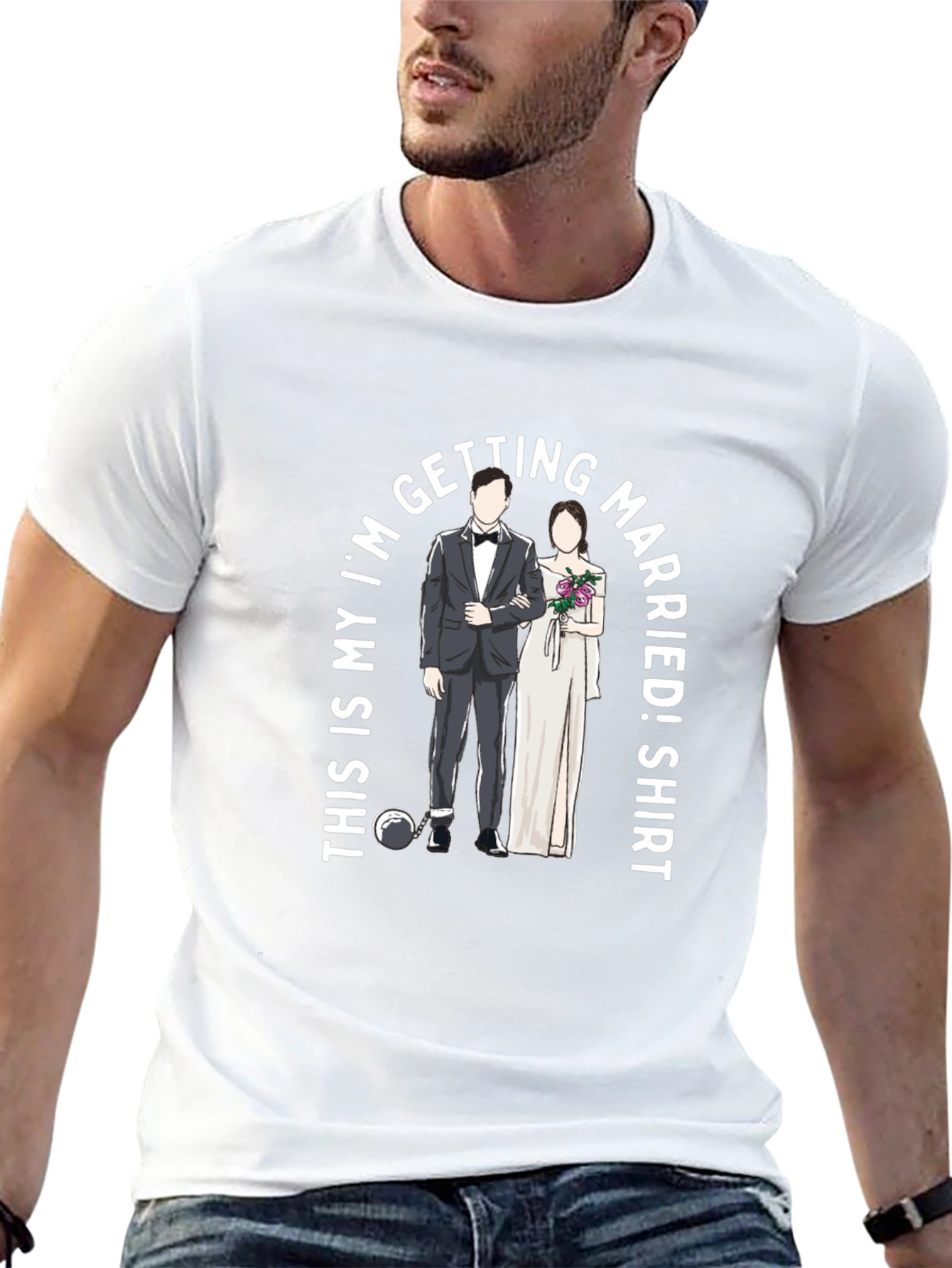 Funny Getting Married Graphic T-Shirt