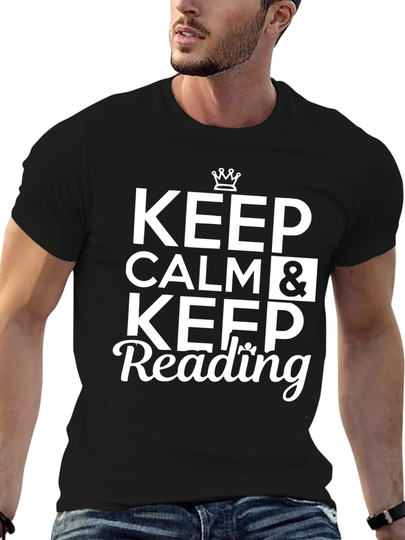Keep Calm and Keep Reading T-Shirt