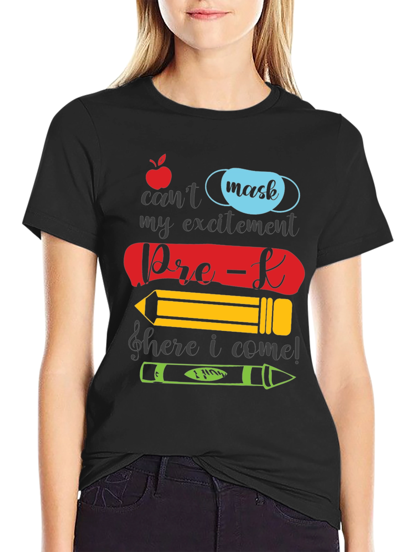 Pre-K Mask Ready Teacher T-Shirt