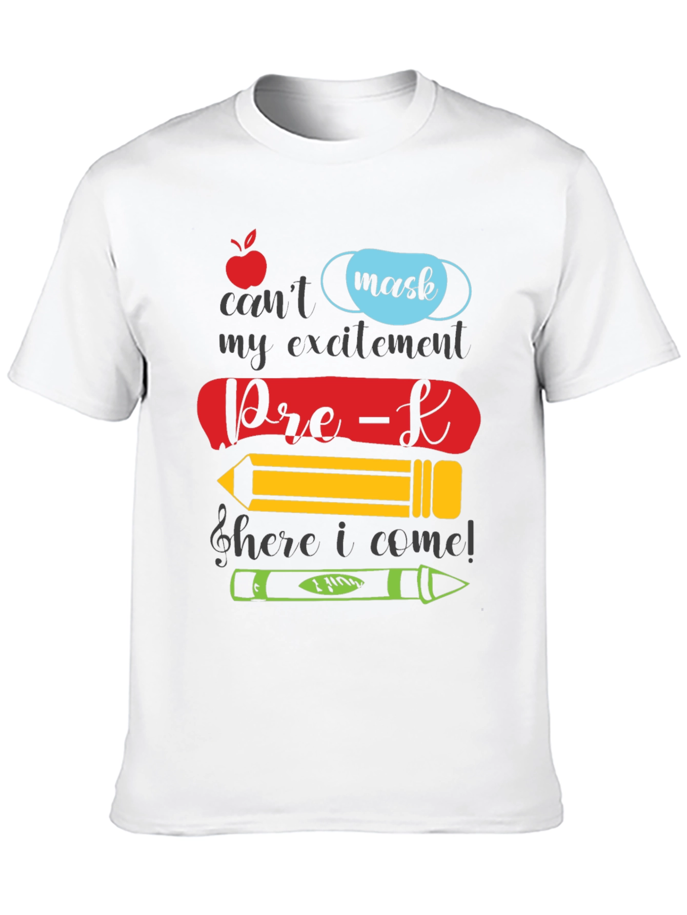 Pre-K Mask Ready Teacher T-Shirt