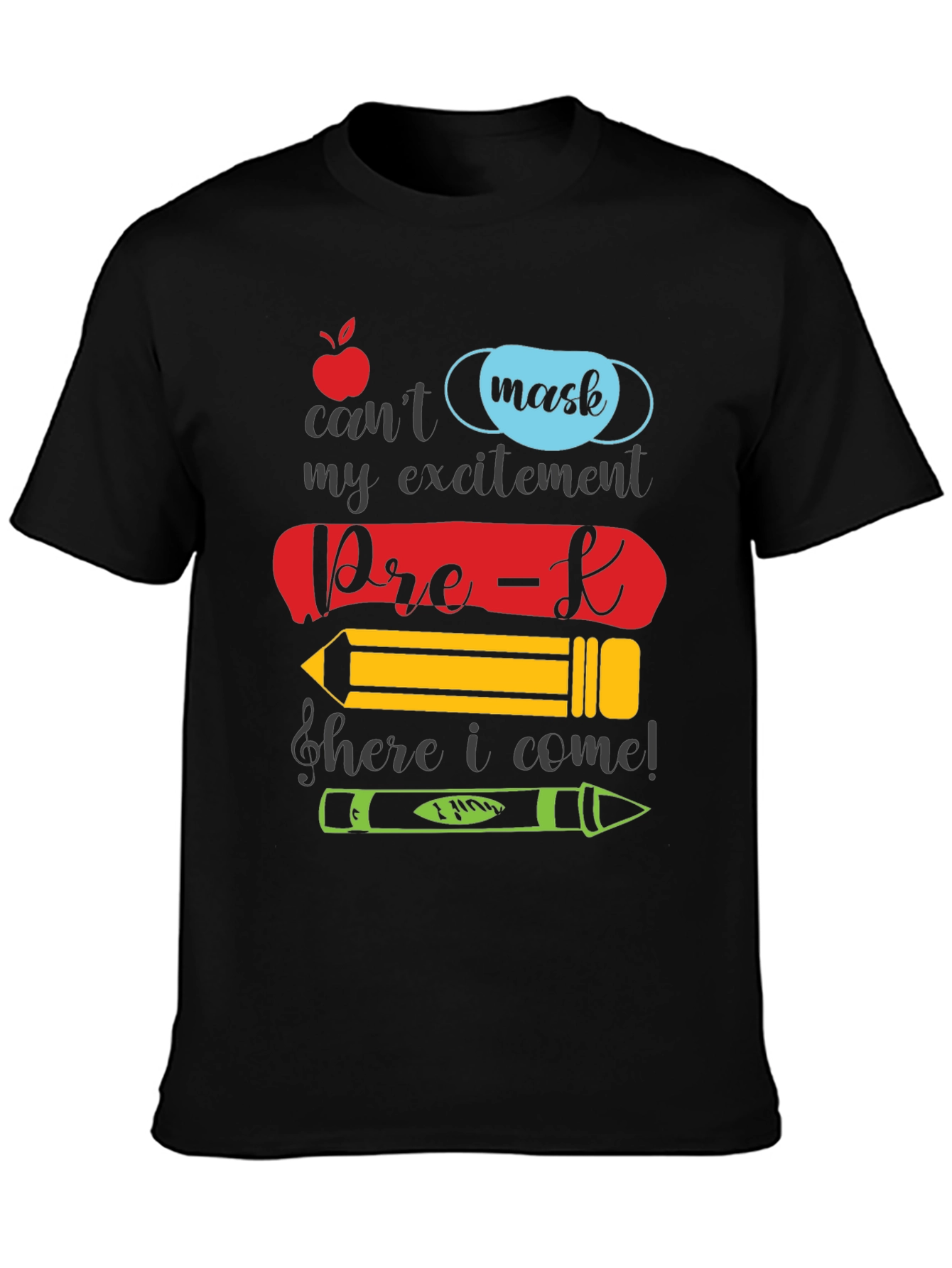 Pre-K Mask Ready Teacher T-Shirt