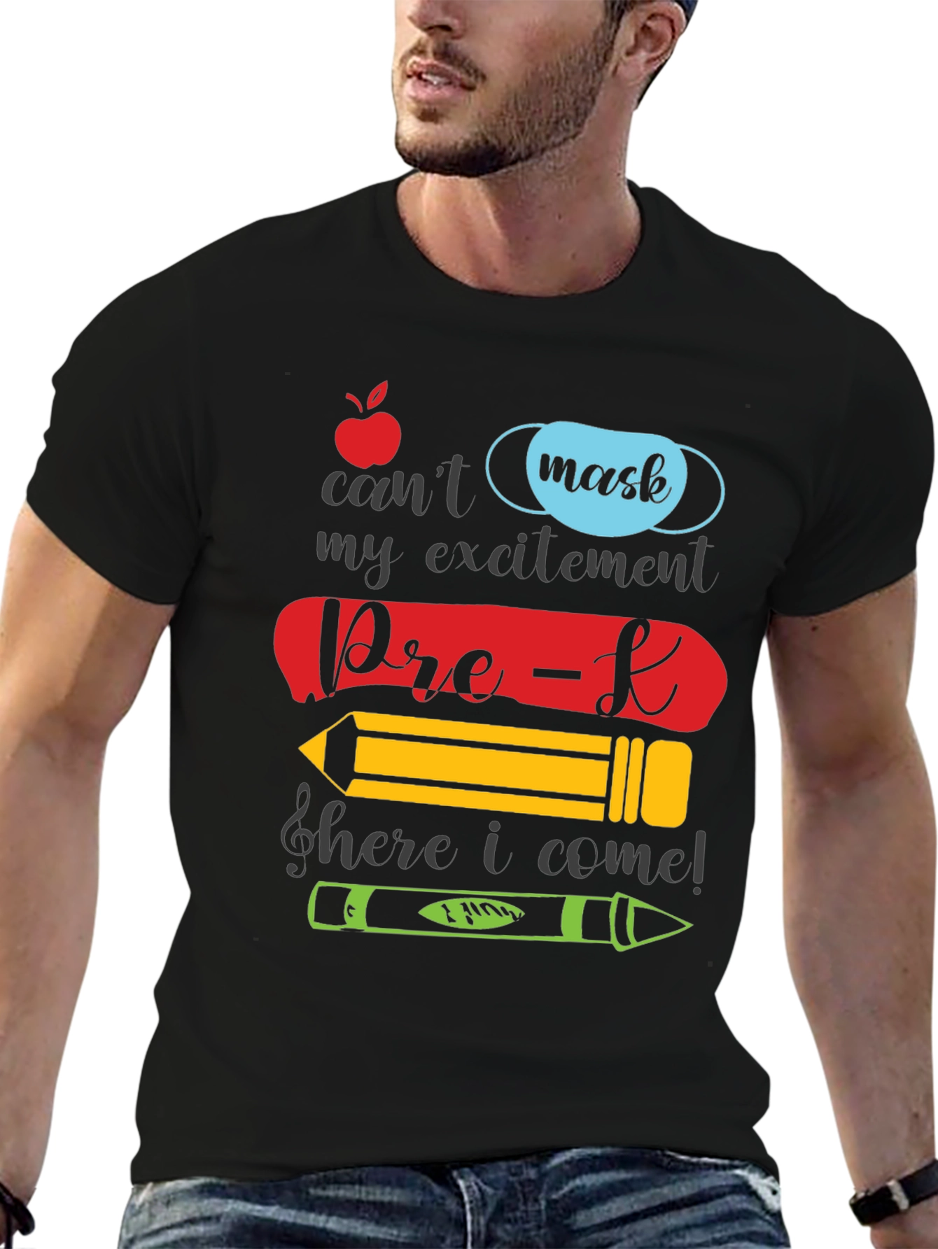 Pre-K Mask Ready Teacher T-Shirt
