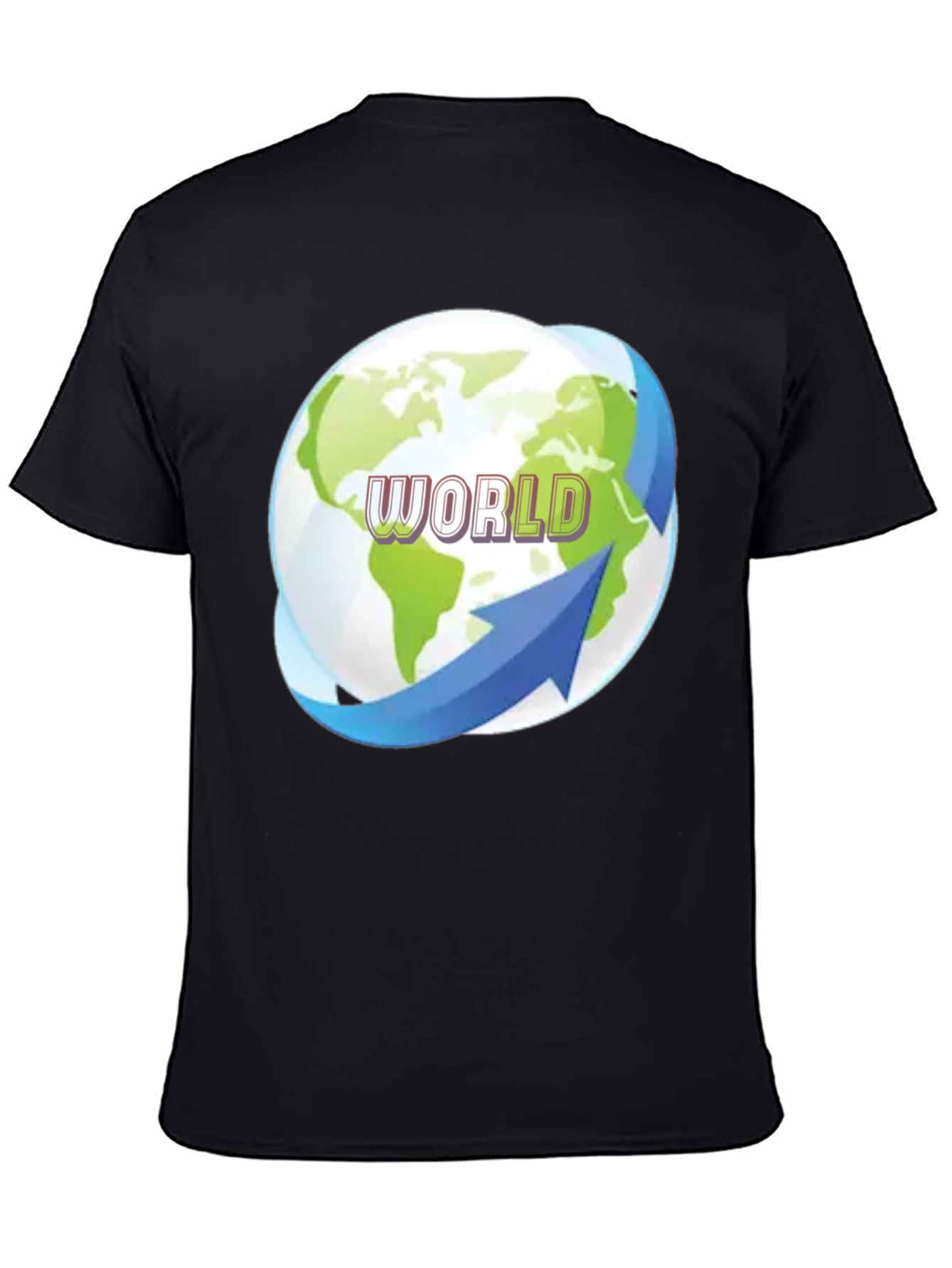 World Graphic Tee - Earth Globe T-Shirt