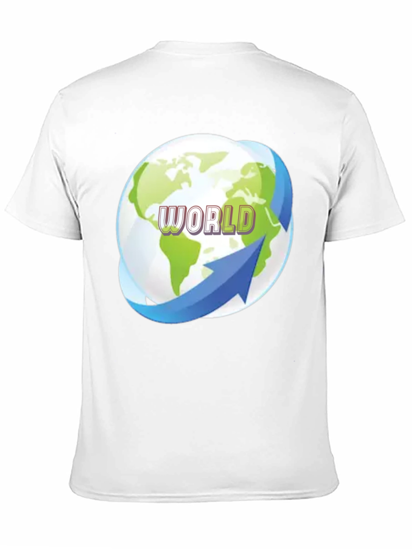 World Graphic Tee - Earth Globe T-Shirt