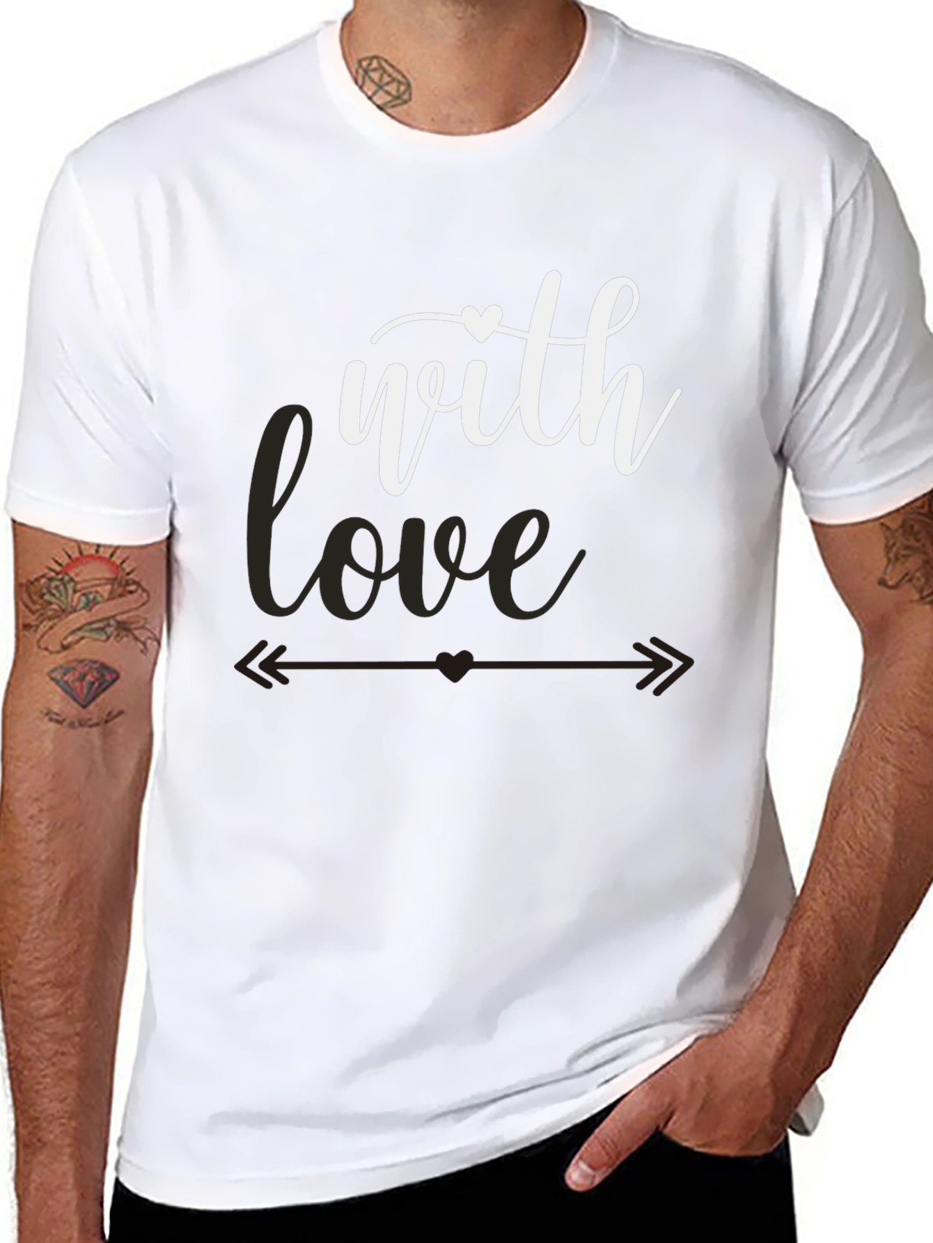 With Love Valentines T-Shirt
