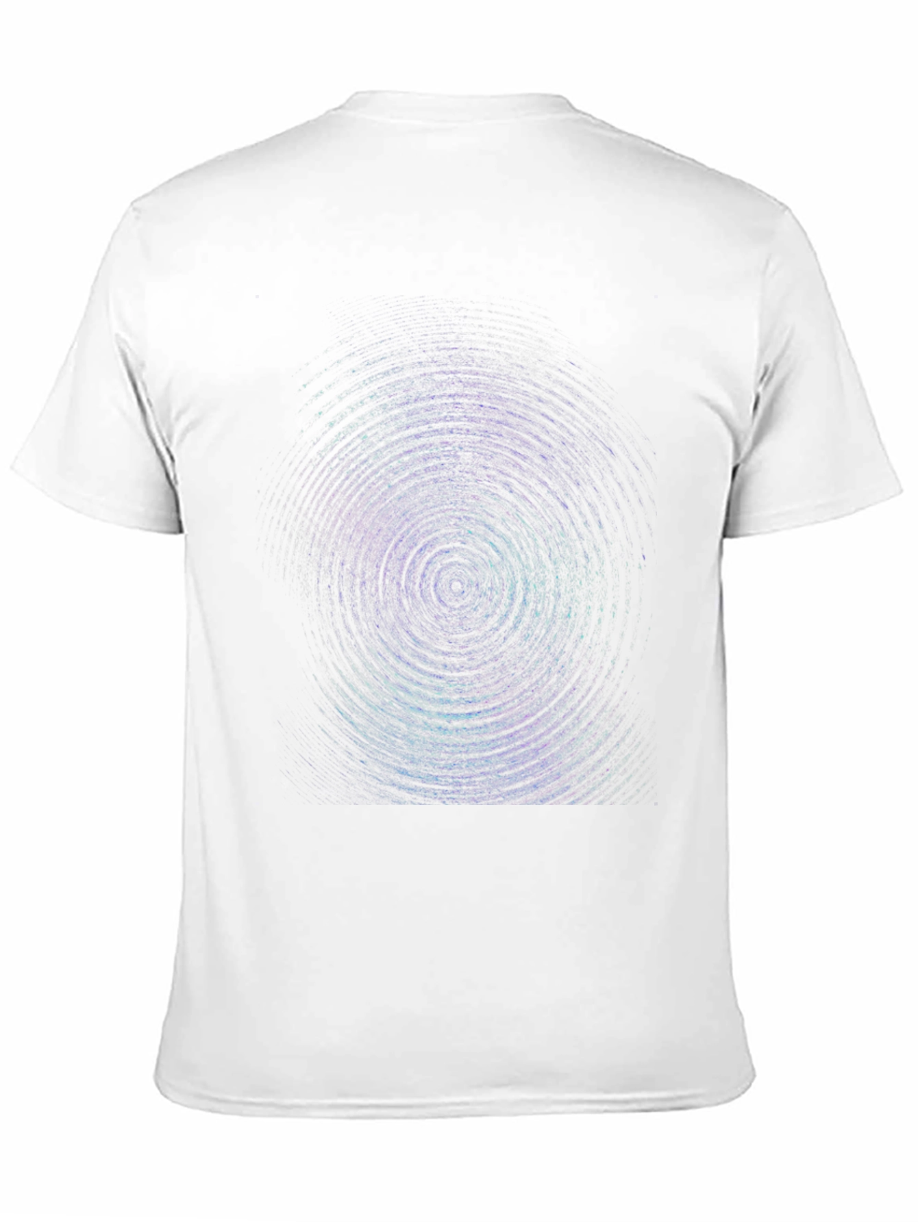 Abstract Vortex Black T-Shirt