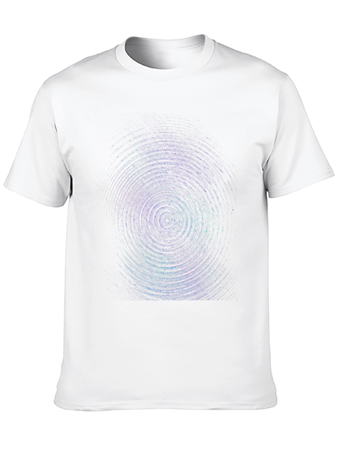 Abstract Vortex Black T-Shirt