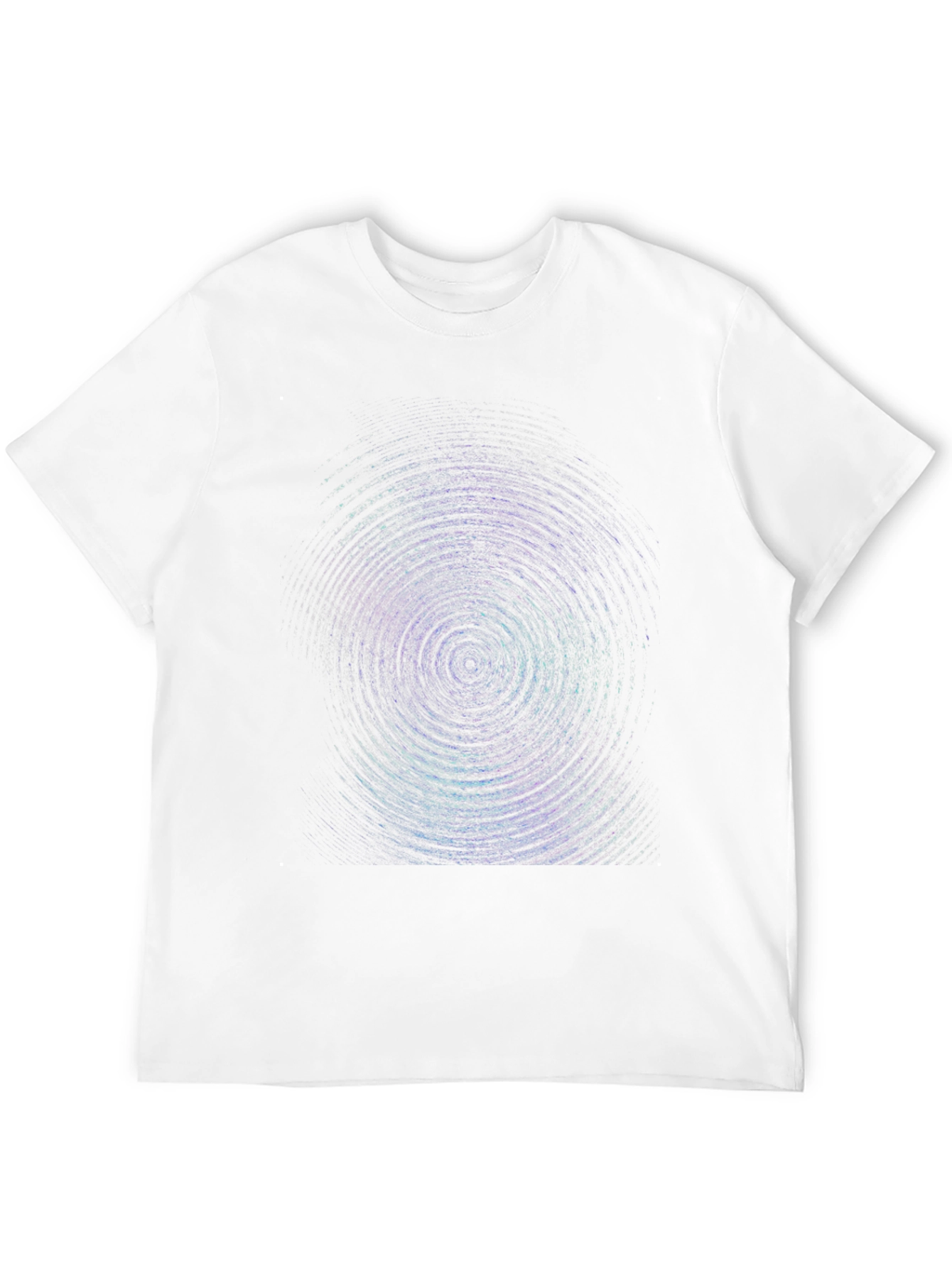Abstract Vortex Black T-Shirt