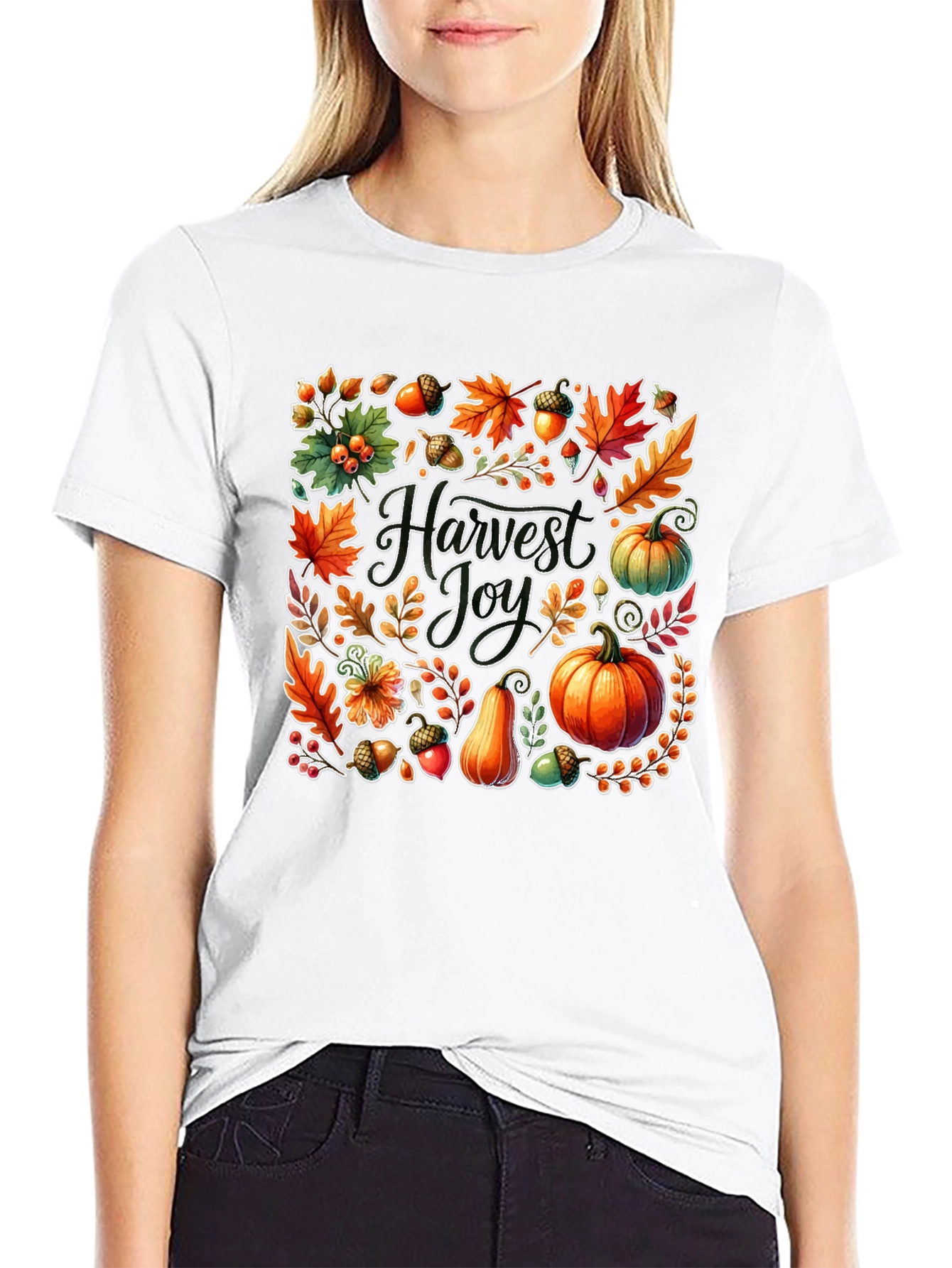 Harvest Joy T-Shirt Autumn Design