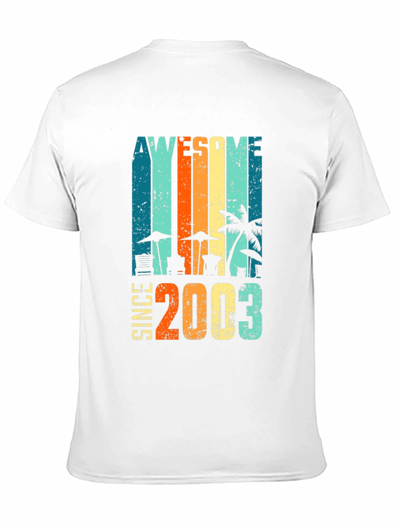 Awesome Since 2003 Retro Graphic T-Shirt