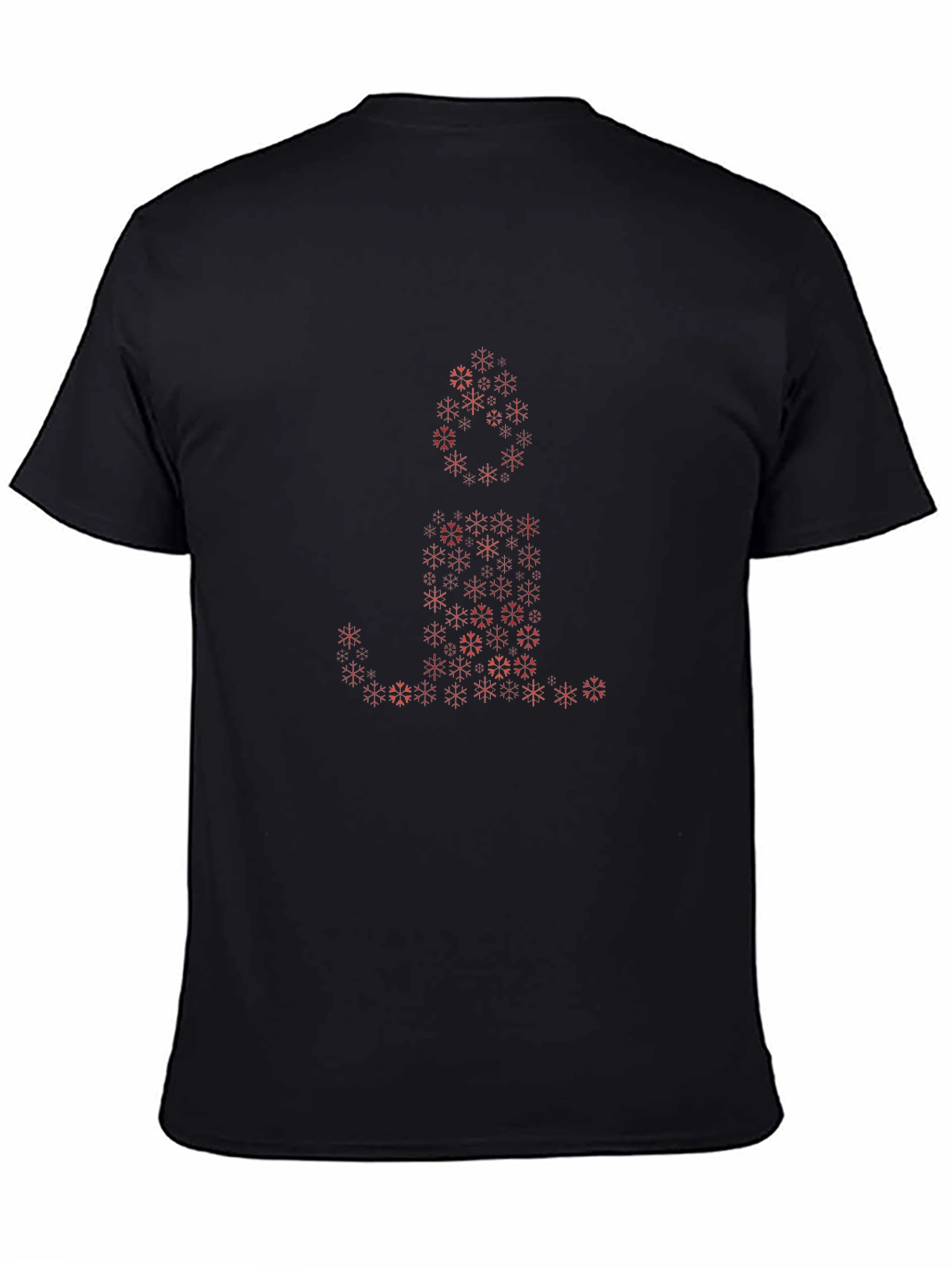 Snowflake Candle Graphic T-Shirt