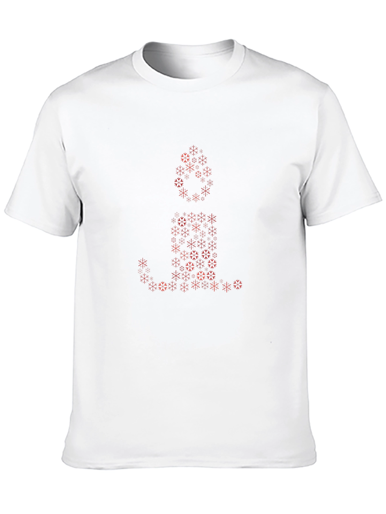Snowflake Candle Graphic T-Shirt