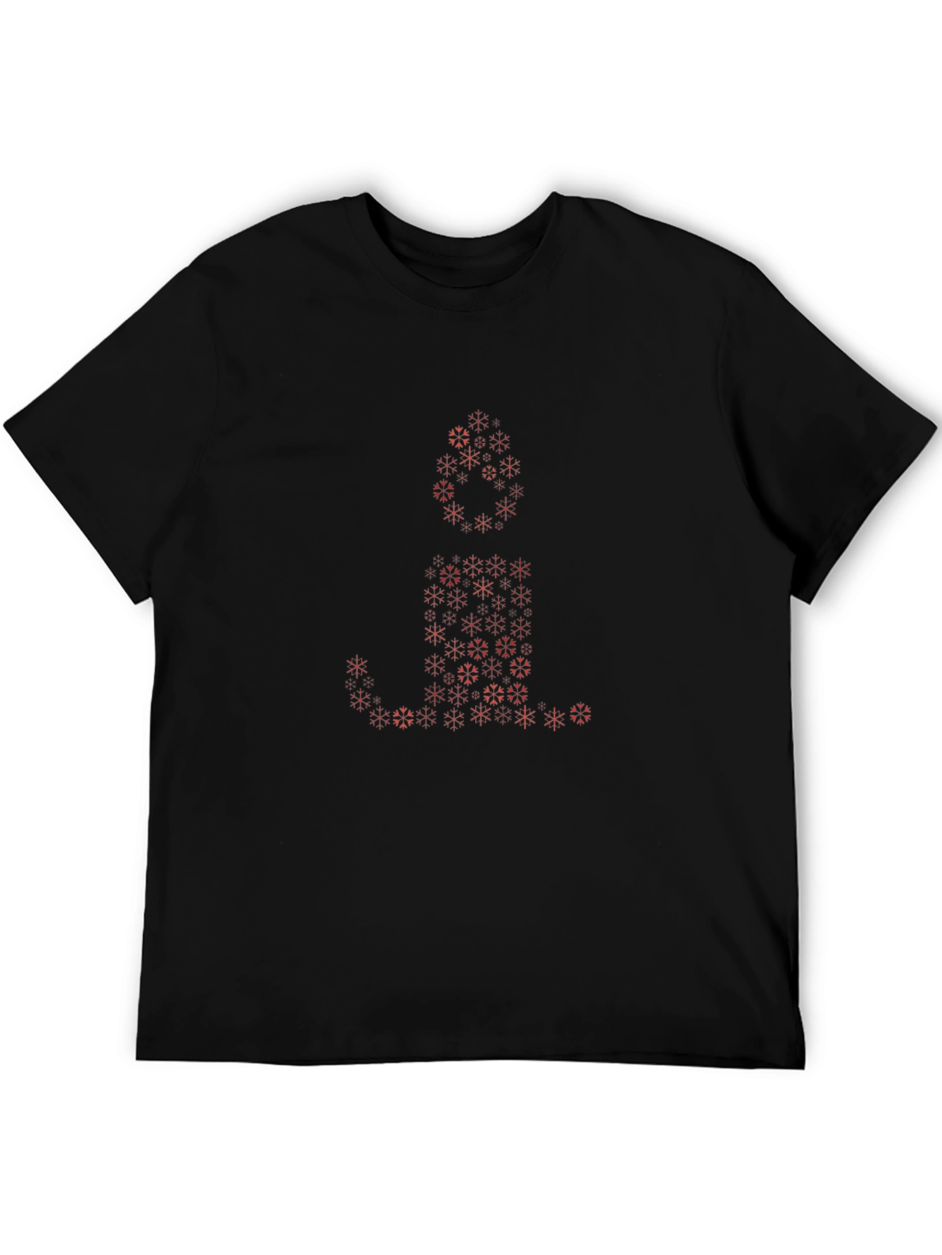 Snowflake Candle Graphic T-Shirt