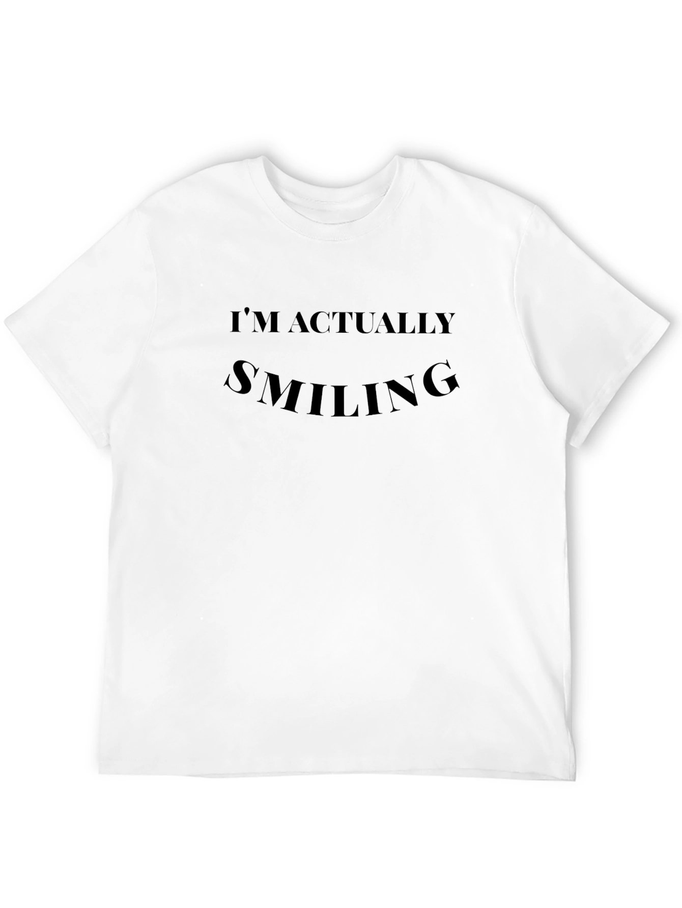 Smiling T-Shirt: Express Yourself Without Saying a Word!