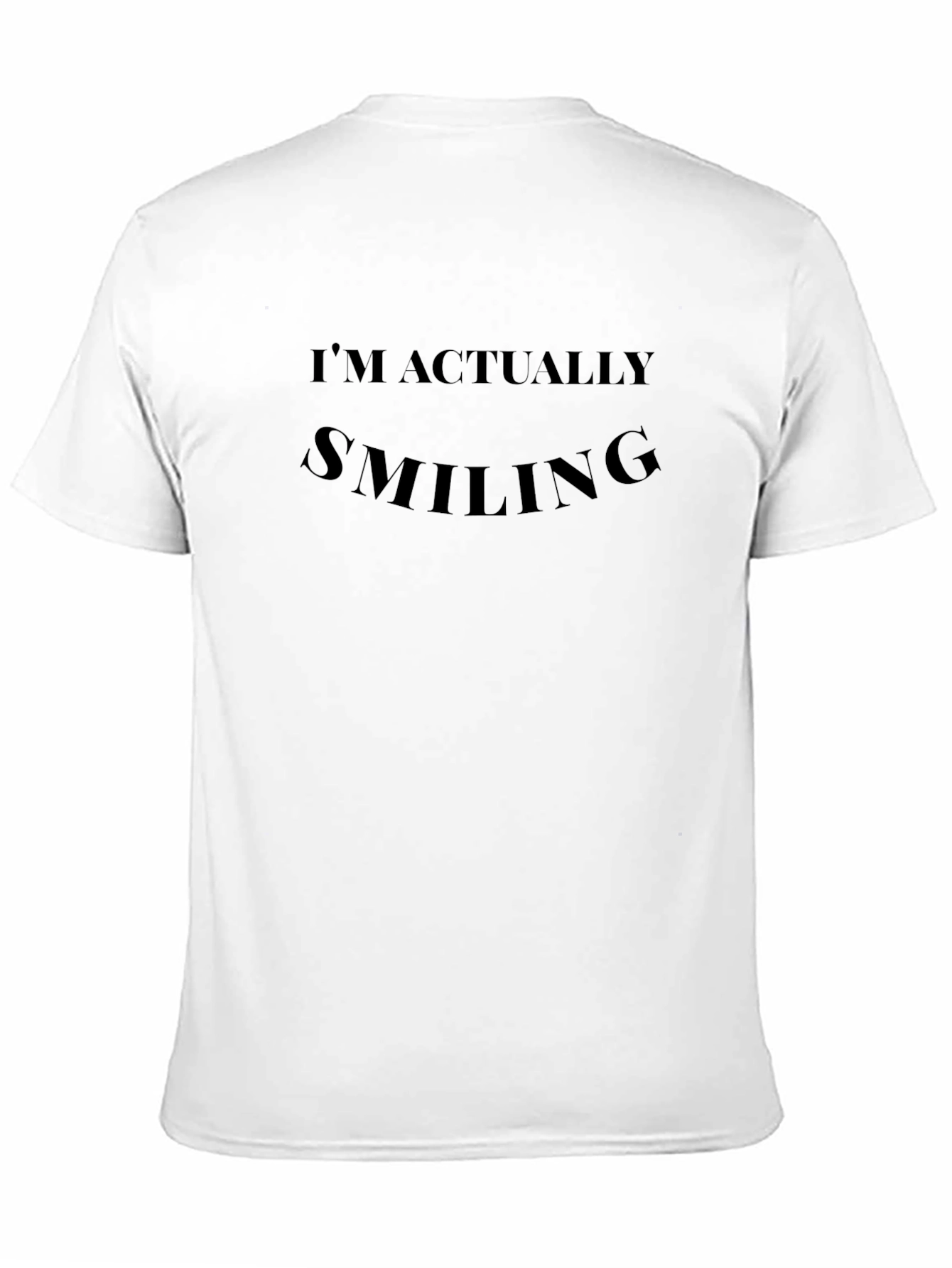 Smiling T-Shirt: Express Yourself Without Saying a Word!