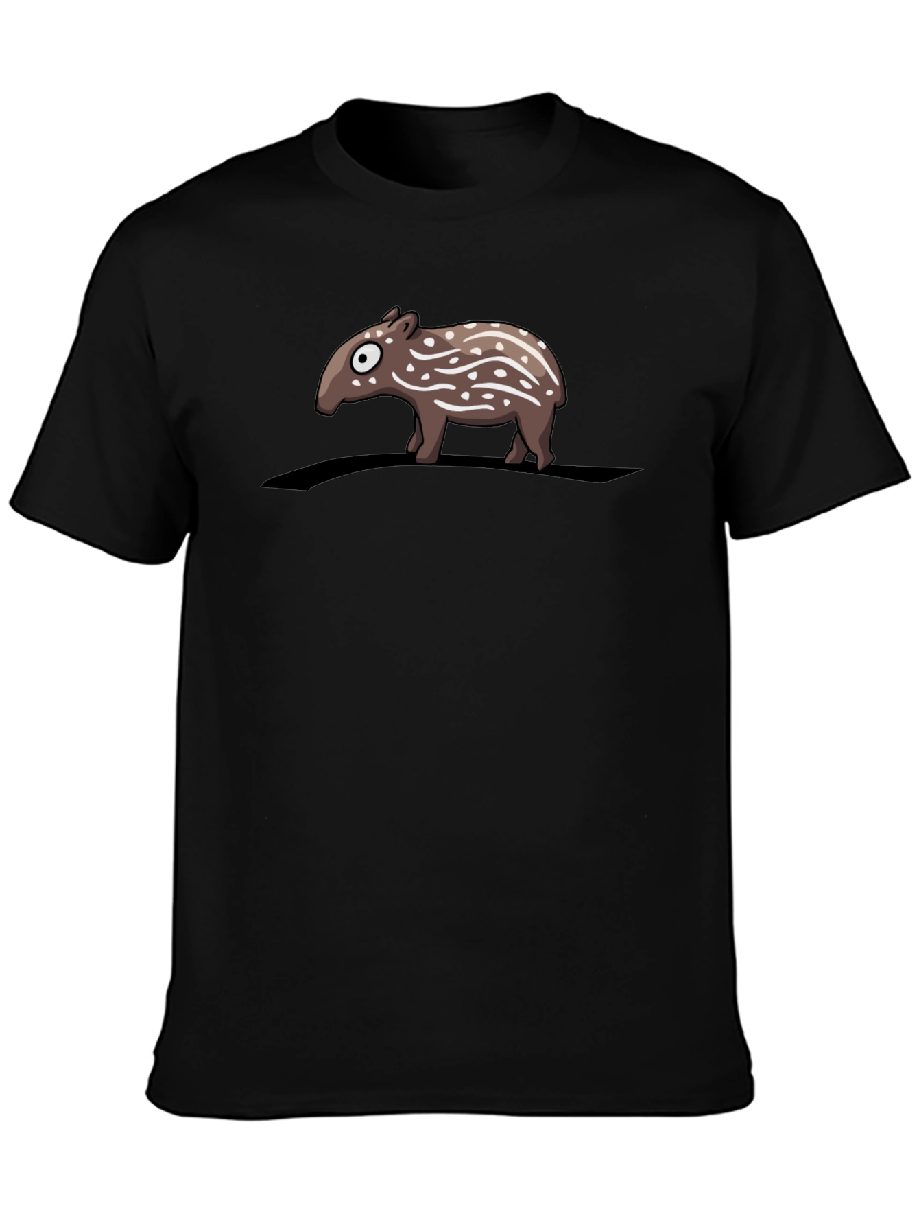 Cute Tapir T-Shirt - Black Graphic Tee