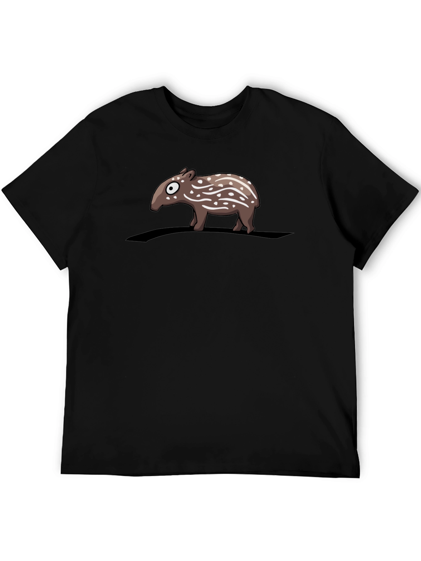 Cute Tapir T-Shirt - Black Graphic Tee