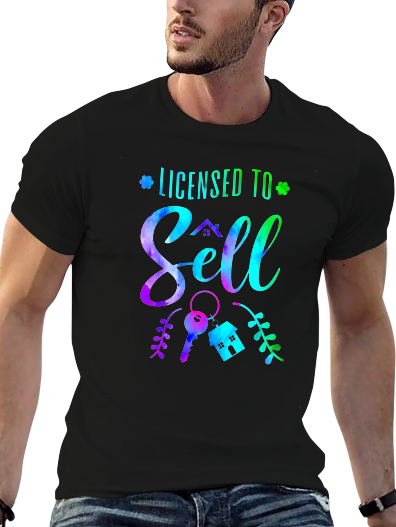 Licensed to Sell T-Shirt Realtor Real Estate Agent