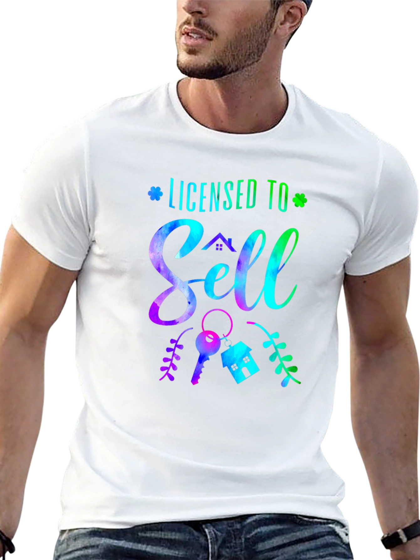Licensed to Sell T-Shirt Realtor Real Estate Agent