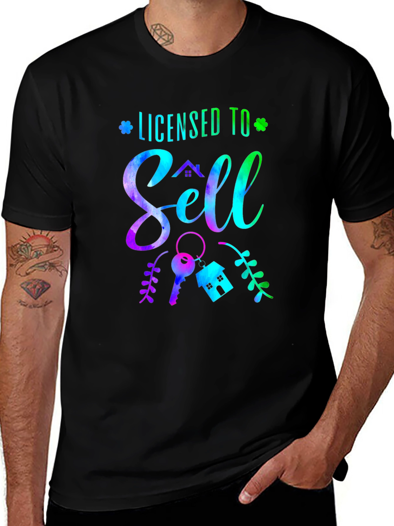 Licensed to Sell T-Shirt Realtor Real Estate Agent