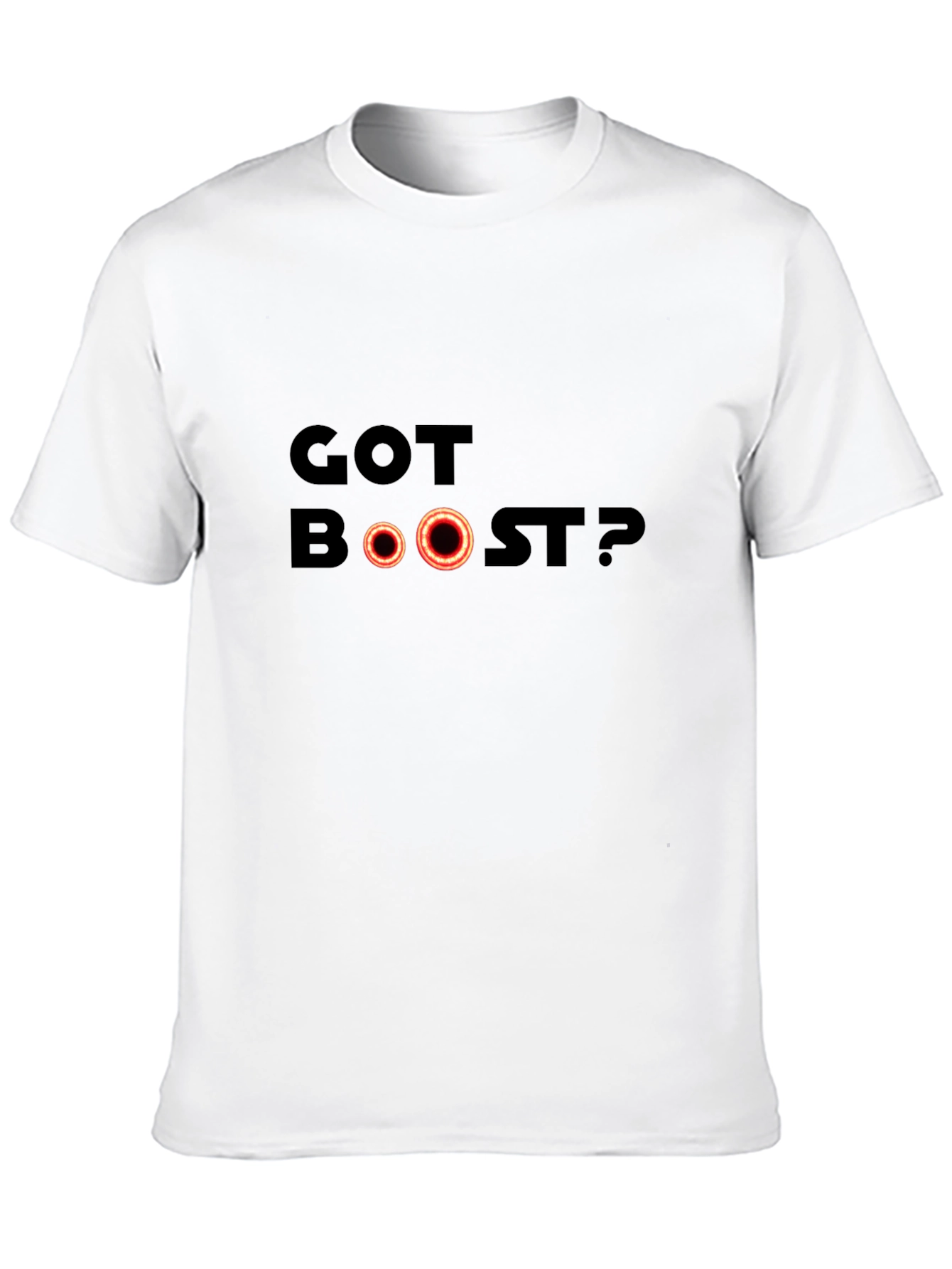 Got Boost? Graphic T-Shirt - Black Cotton Tee