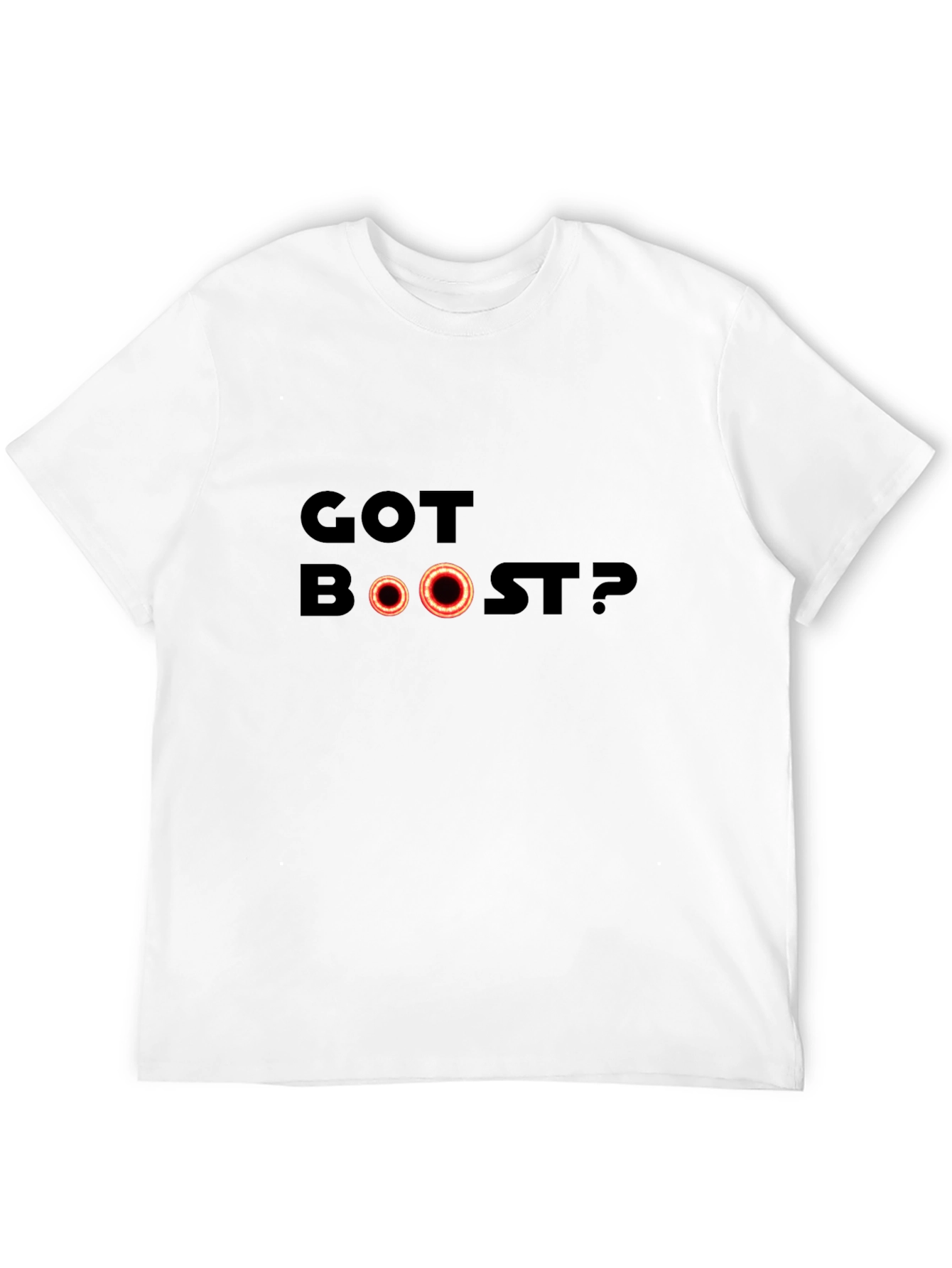 Got Boost? Graphic T-Shirt - Black Cotton Tee