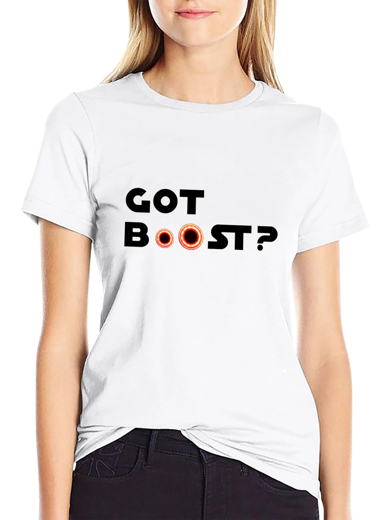 Got Boost? Graphic T-Shirt - Black Cotton Tee