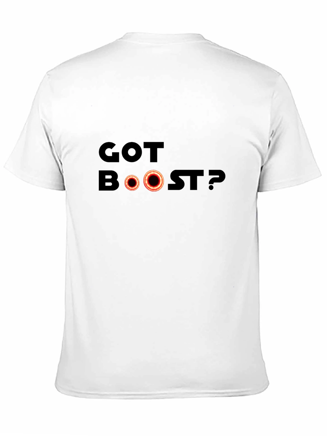 Got Boost? Graphic T-Shirt - Black Cotton Tee