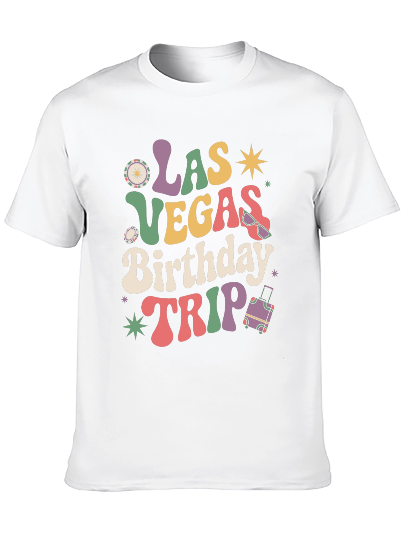 Las Vegas Birthday Trip Graphic Tee