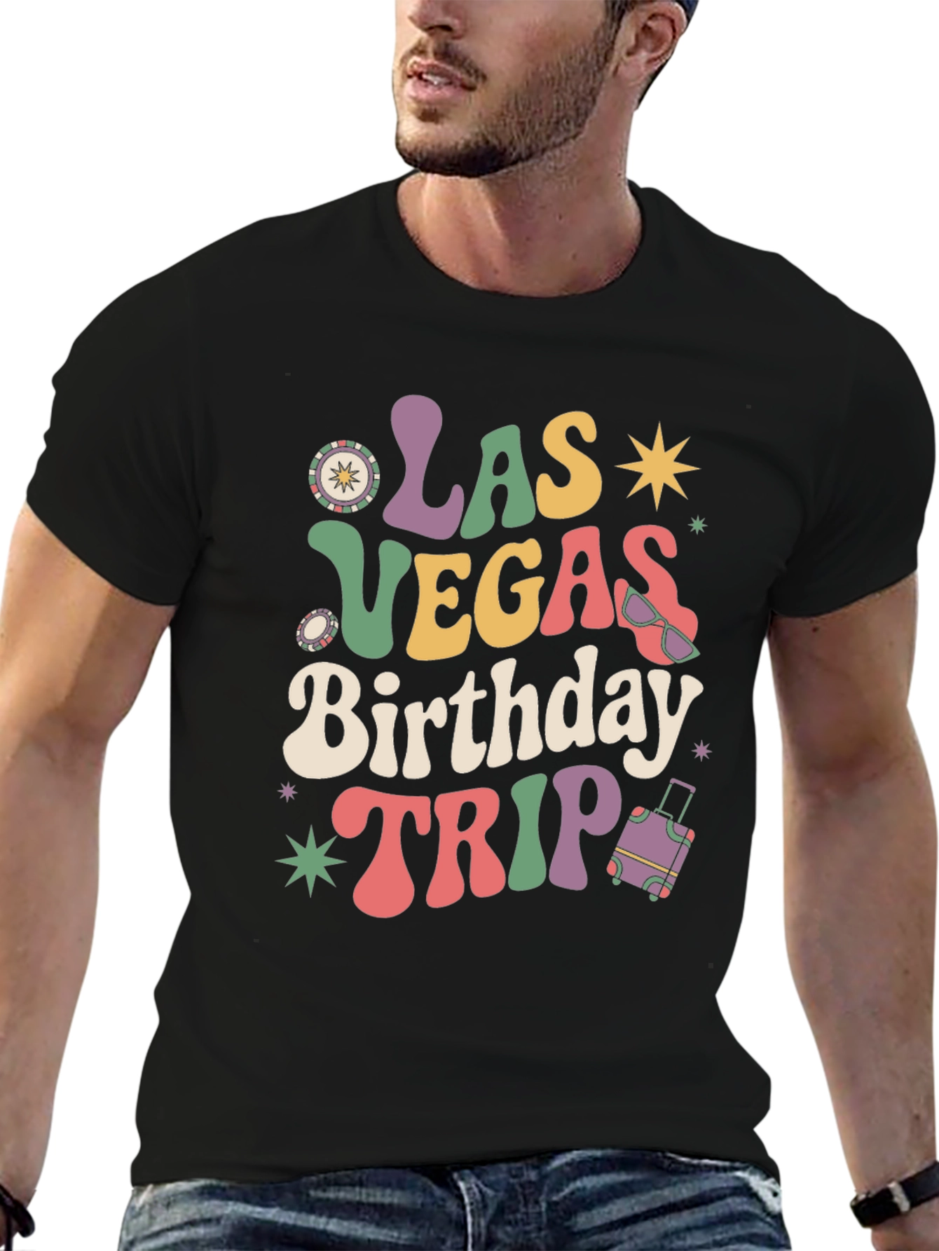 Las Vegas Birthday Trip Graphic Tee