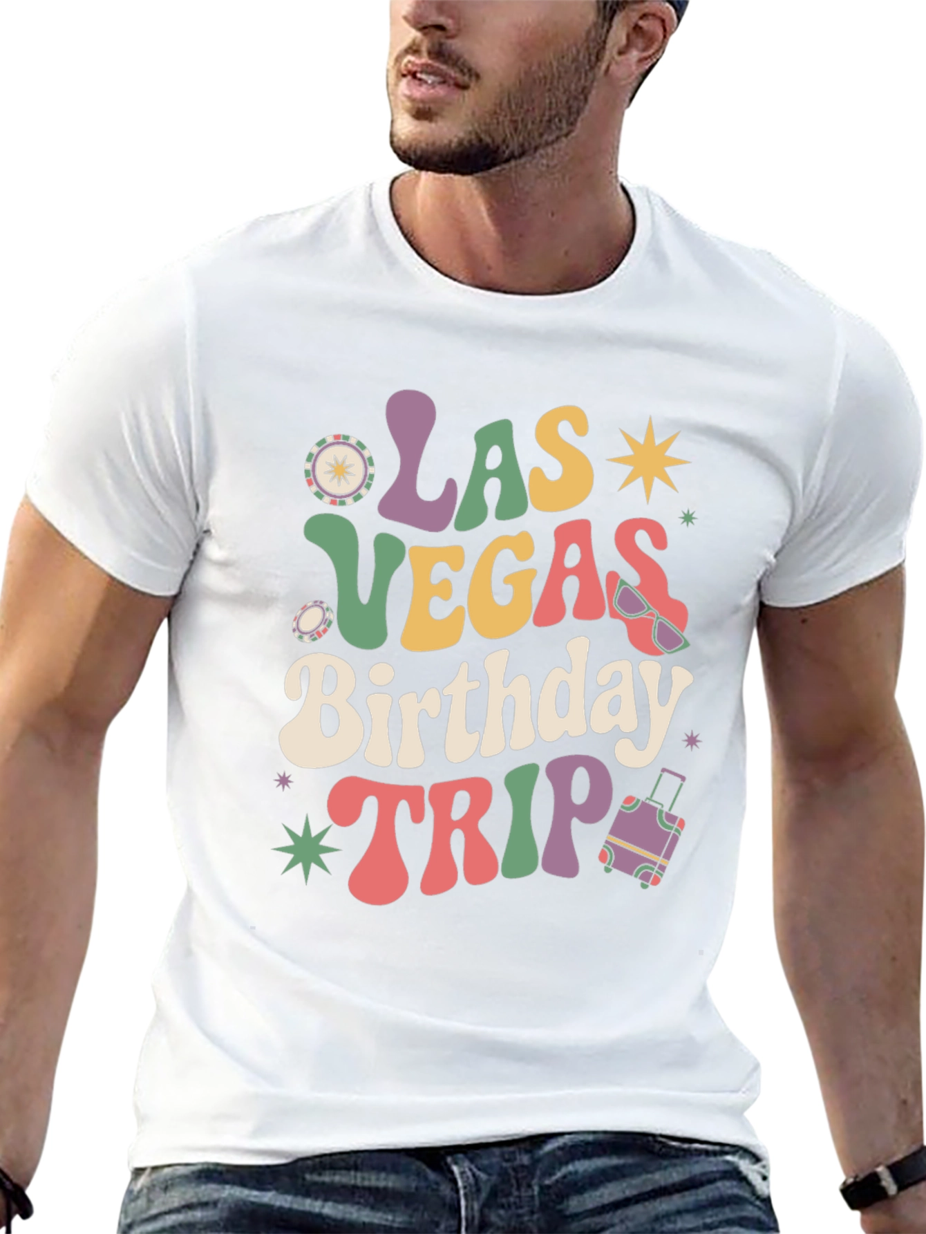 Las Vegas Birthday Trip Graphic Tee
