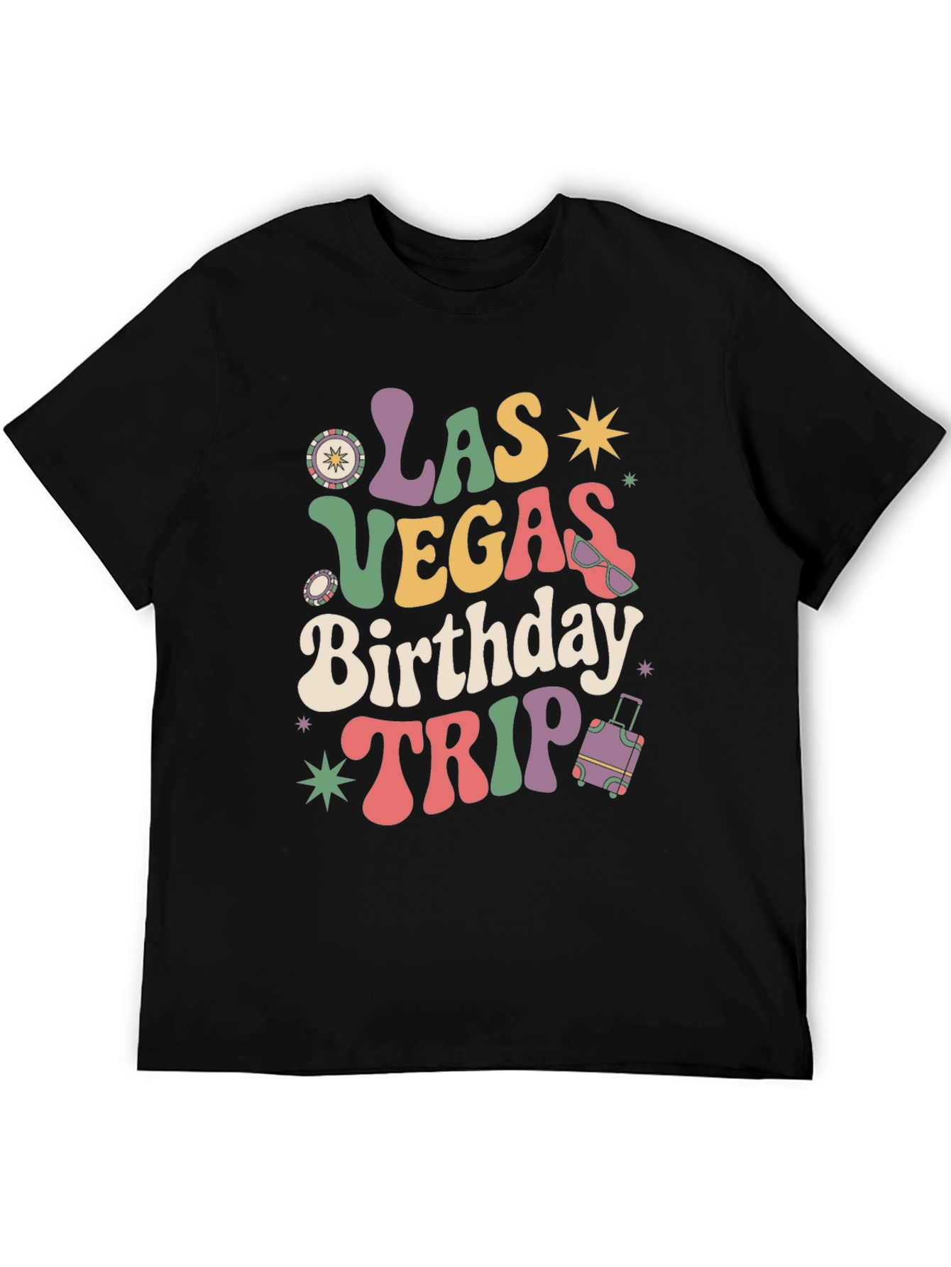 Las Vegas Birthday Trip Graphic Tee