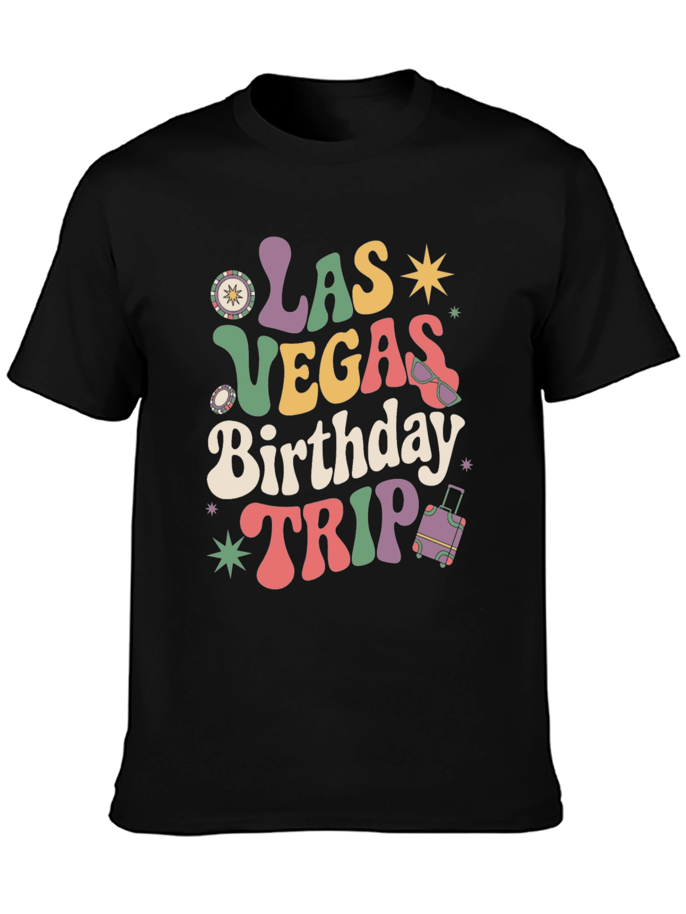 Las Vegas Birthday Trip Graphic Tee