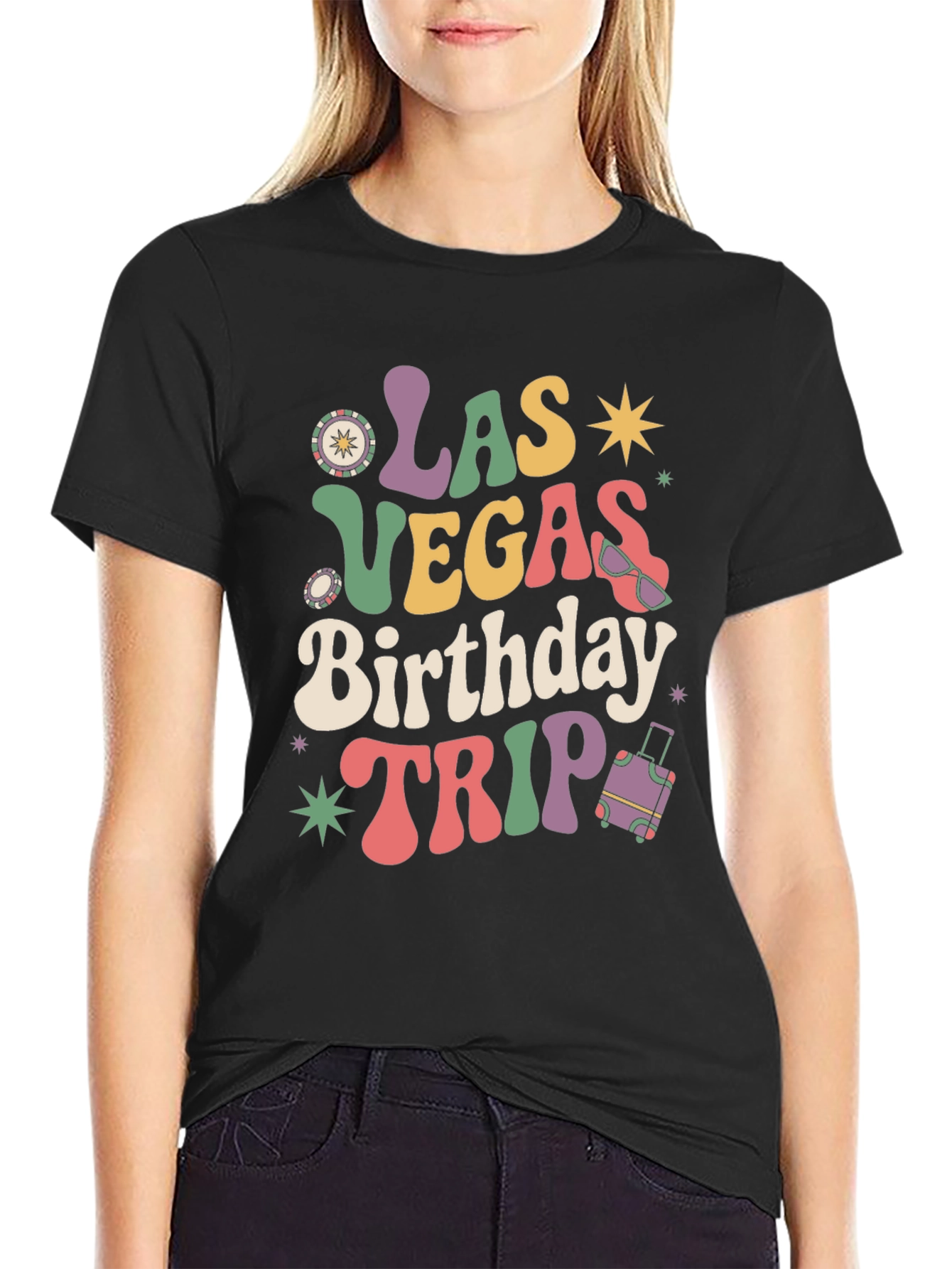 Las Vegas Birthday Trip Graphic Tee